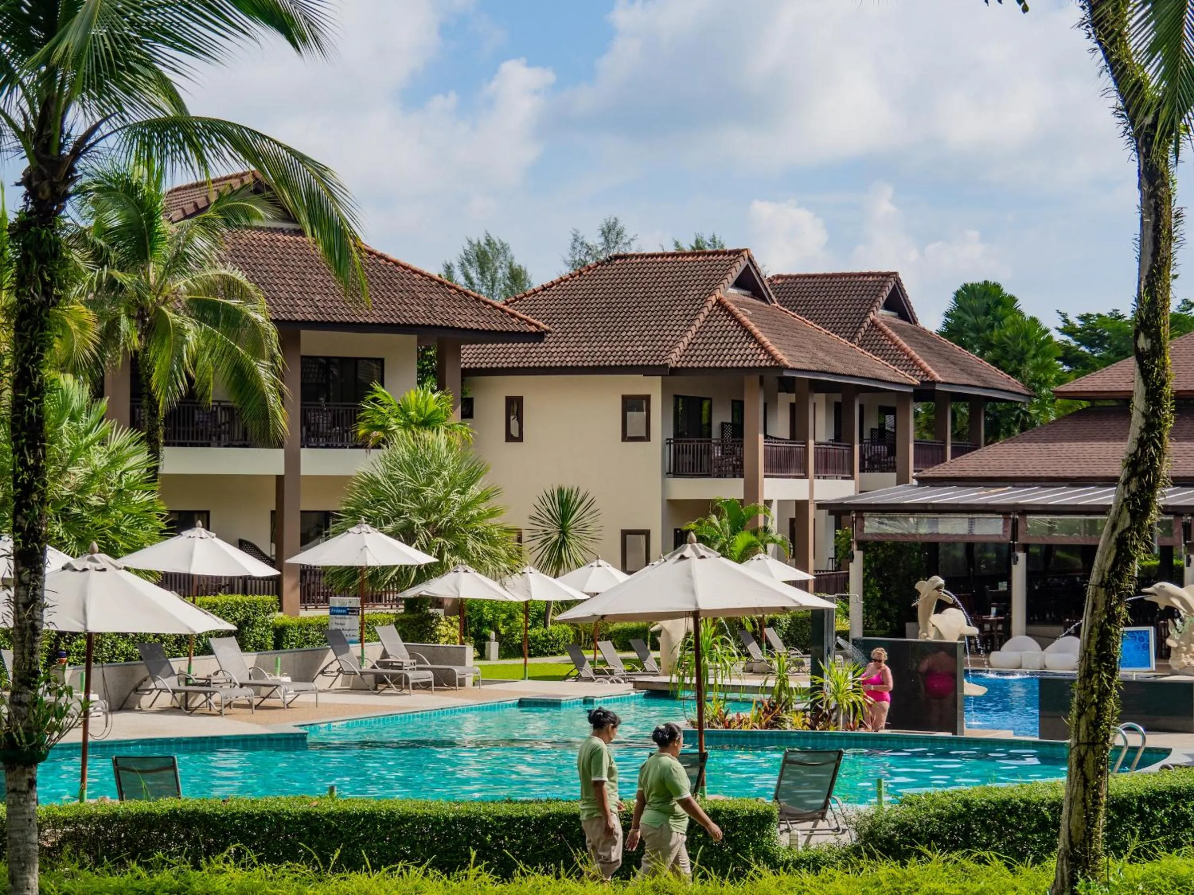 Swimming pool in The Leaf Oceanside by Katathani - SHA Extra Plus