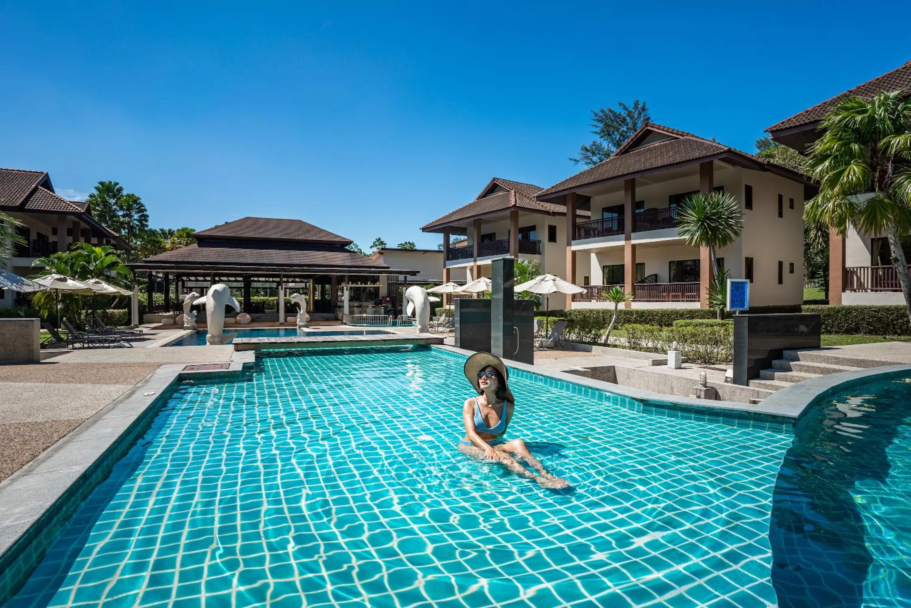 Swimming pool in The Leaf Oceanside by Katathani - SHA Extra Plus