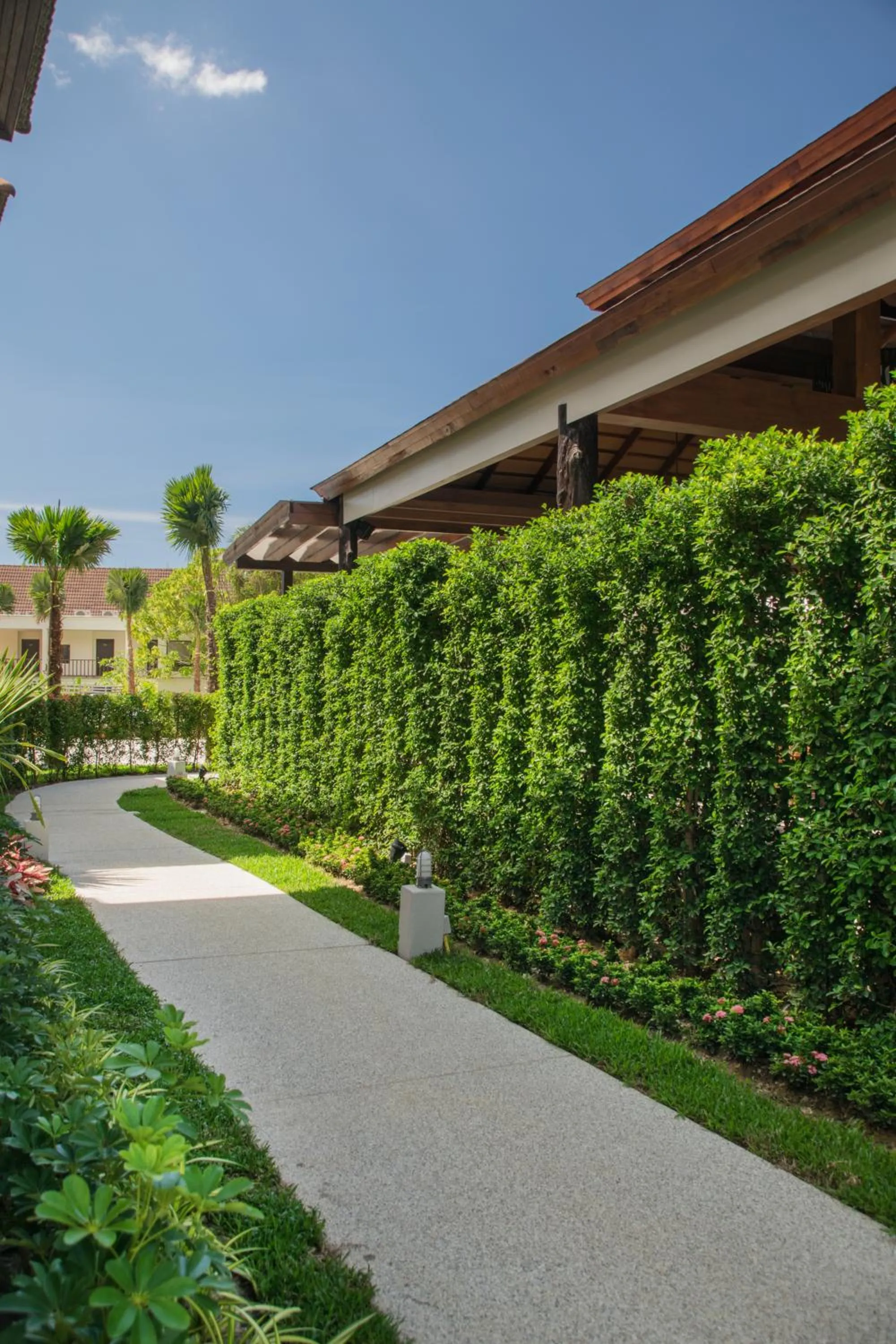 Facade/entrance in The Leaf Oceanside by Katathani - SHA Extra Plus