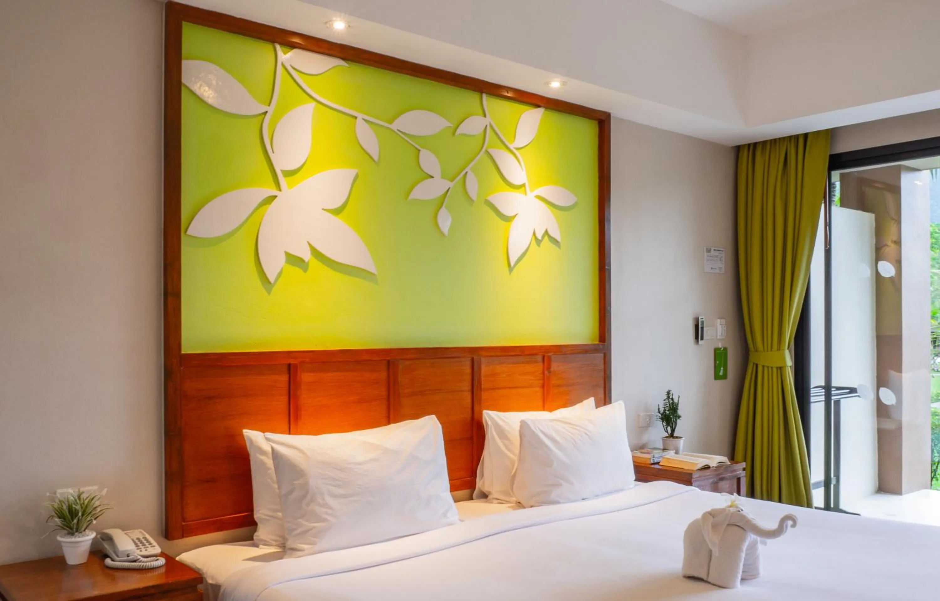 Bedroom, Bed in The Leaf Oceanside by Katathani - SHA Extra Plus