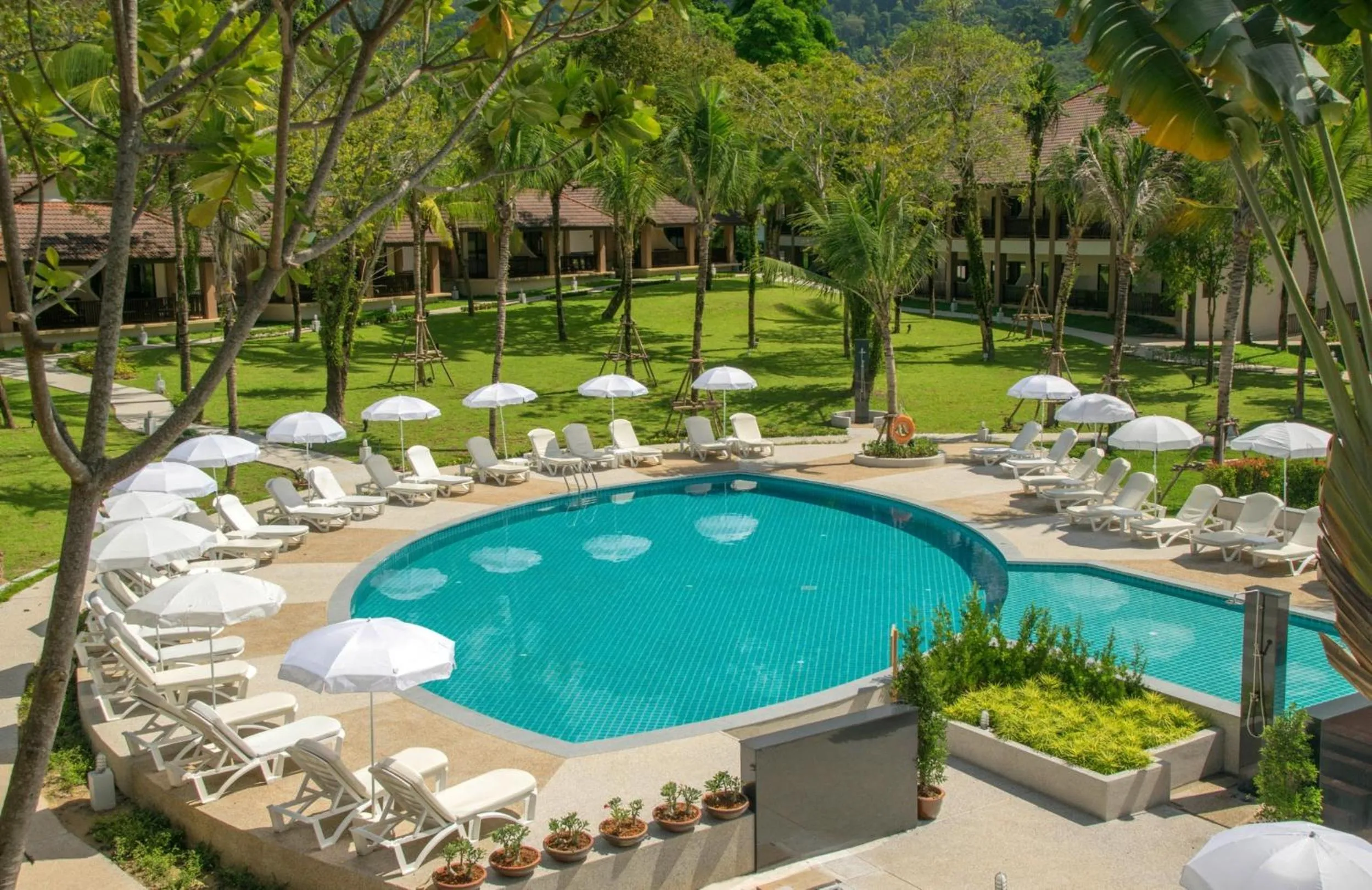 Swimming pool in The Leaf Oceanside by Katathani - SHA Extra Plus