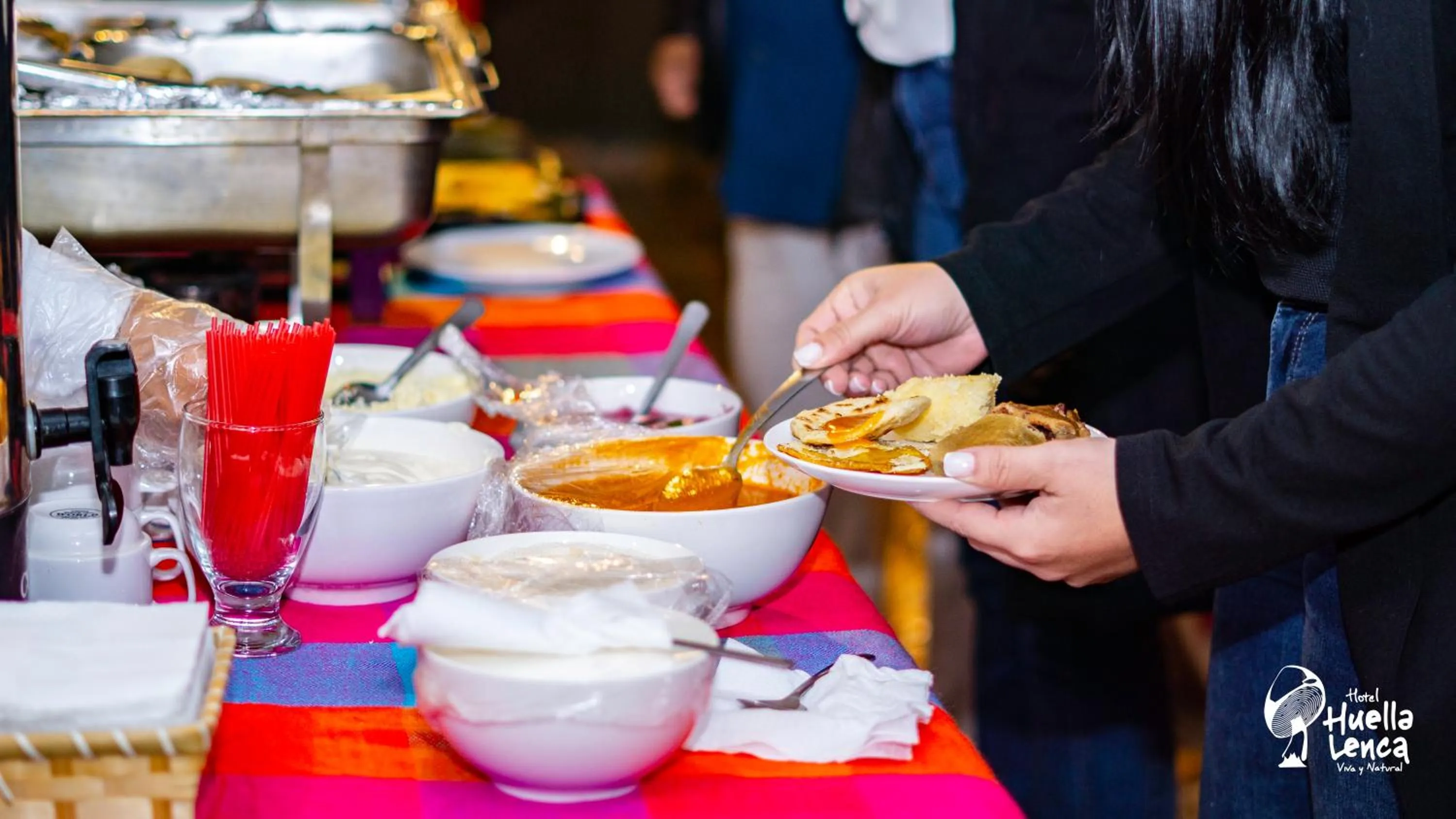 Food and drinks in Hotel Huella Lenca