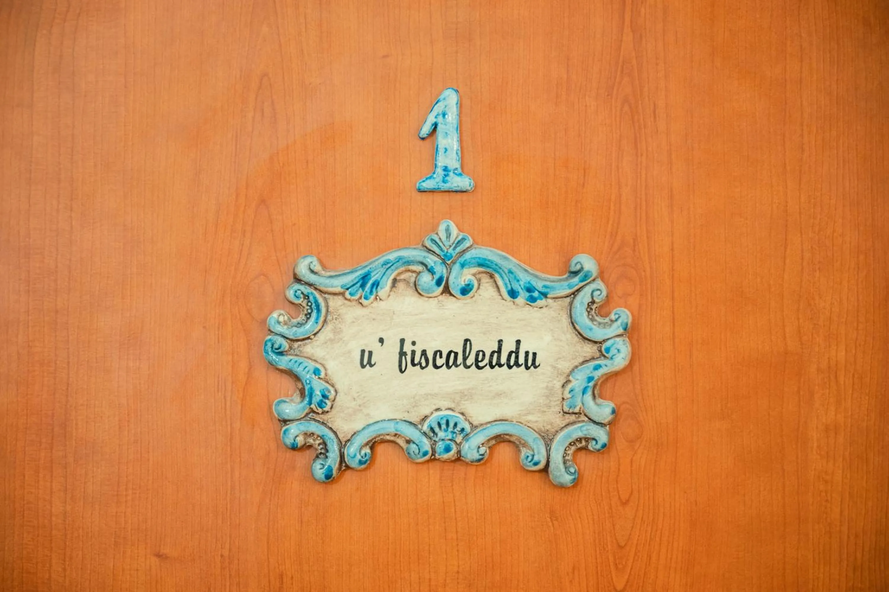 Decorative detail in B&B Marranzano