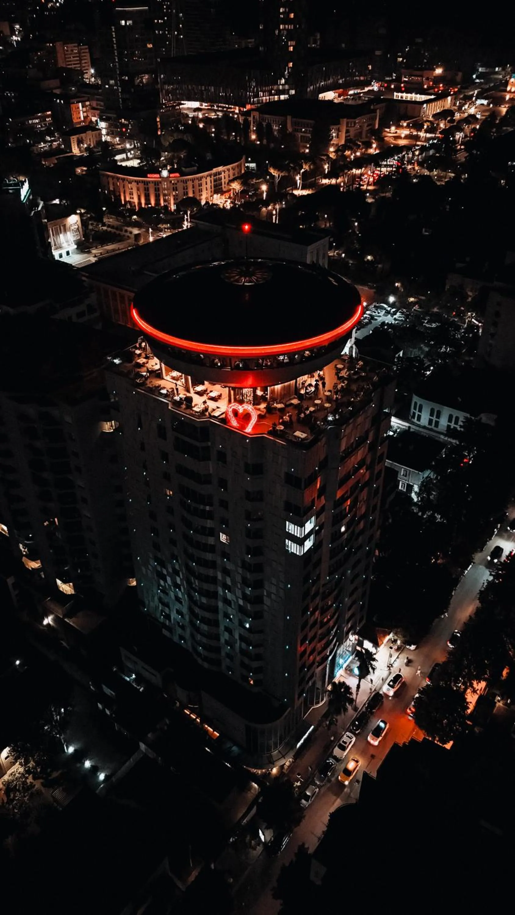 Property building in Sky Hotel Tirana