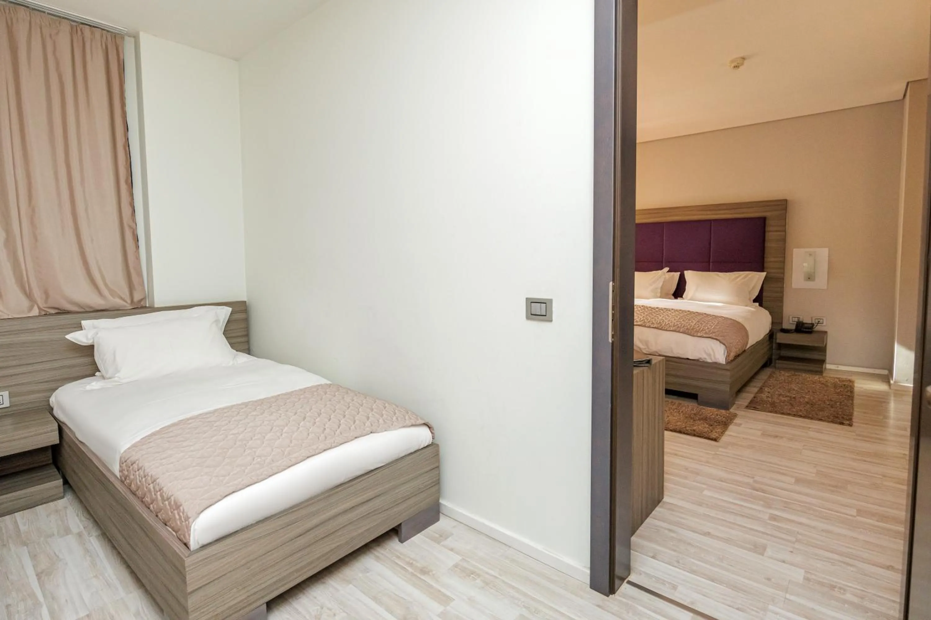 Bed in Sky Hotel Tirana