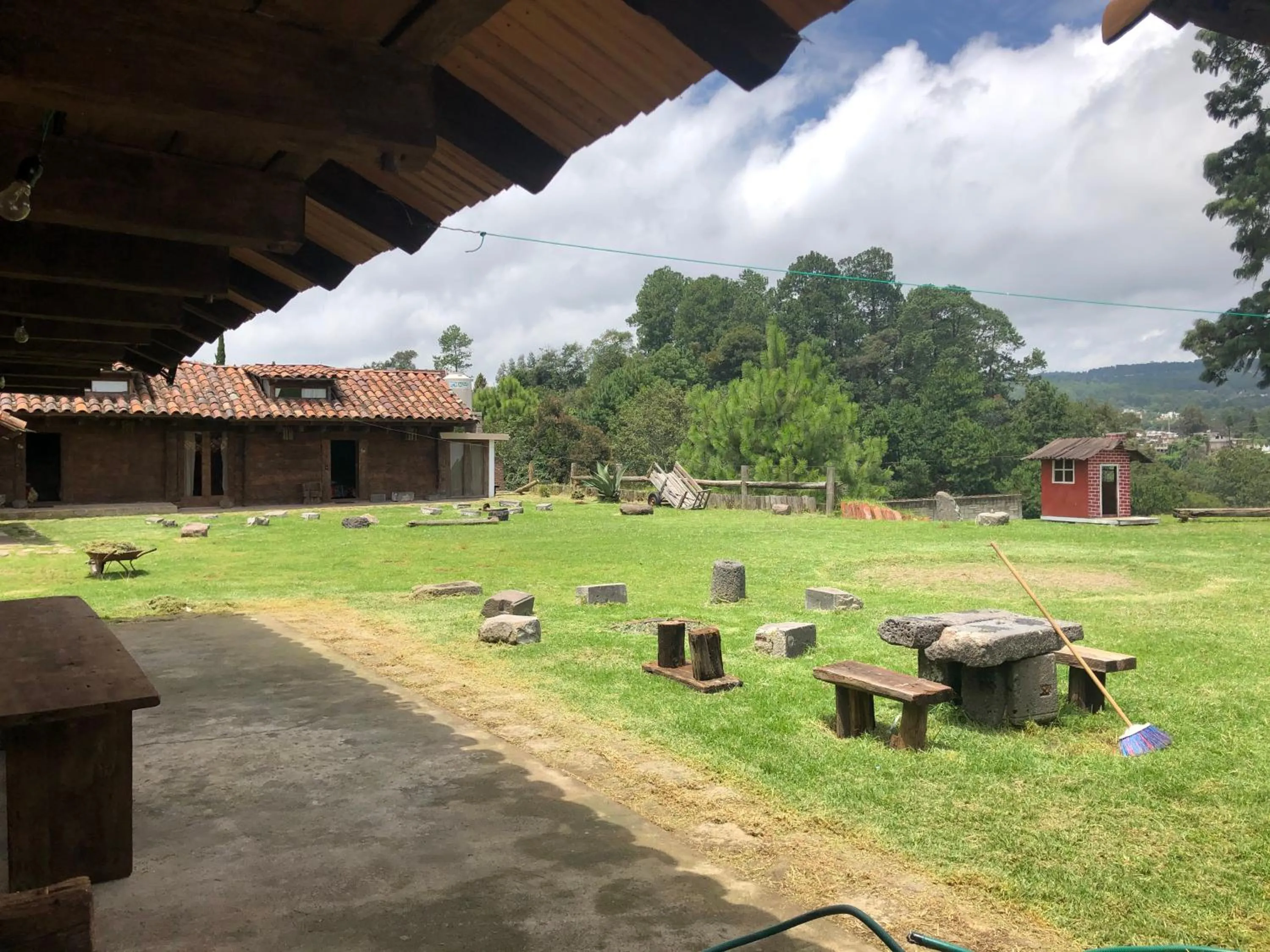 Garden in Cabañas Del Valle