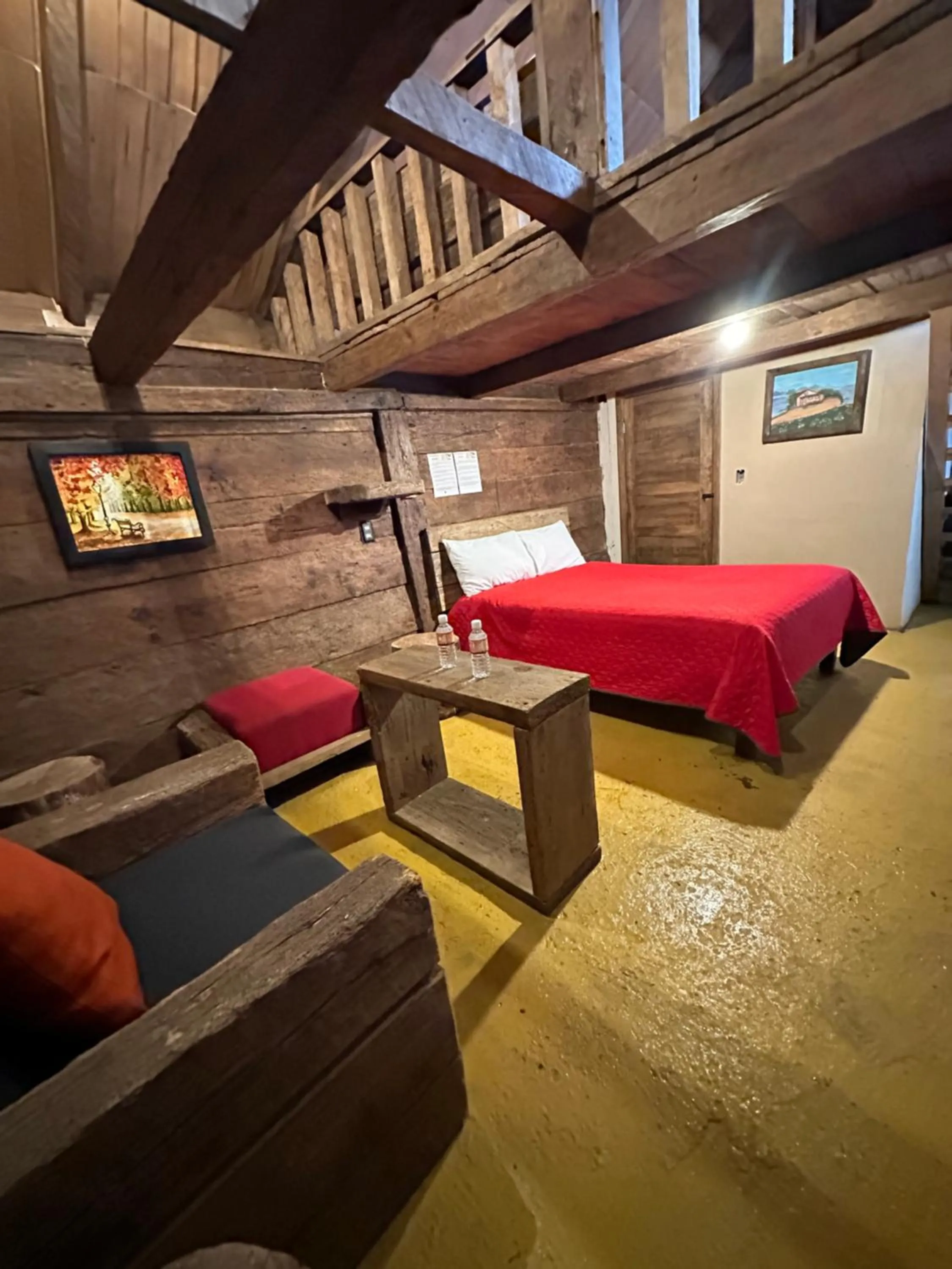 Photo of the whole room, Bed in Cabañas Del Valle