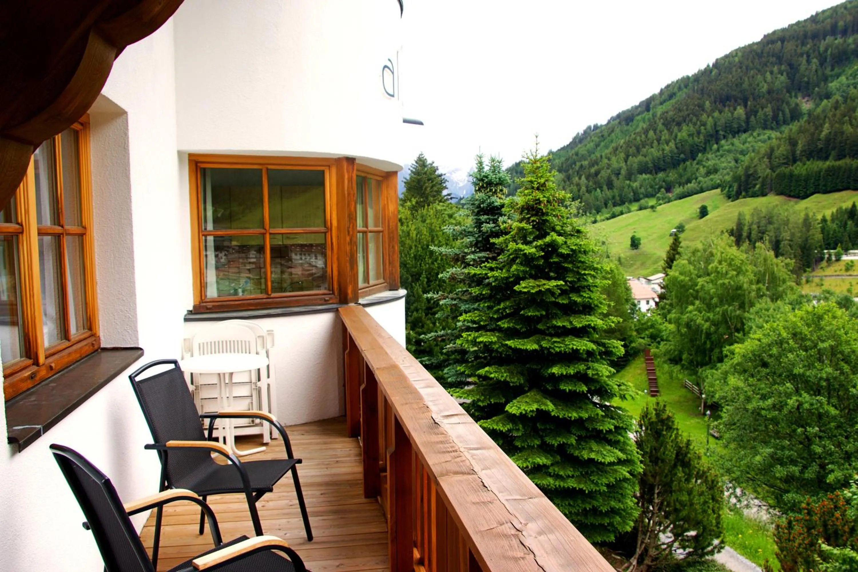 Balcony/Terrace in Aparthotel Alpin Life