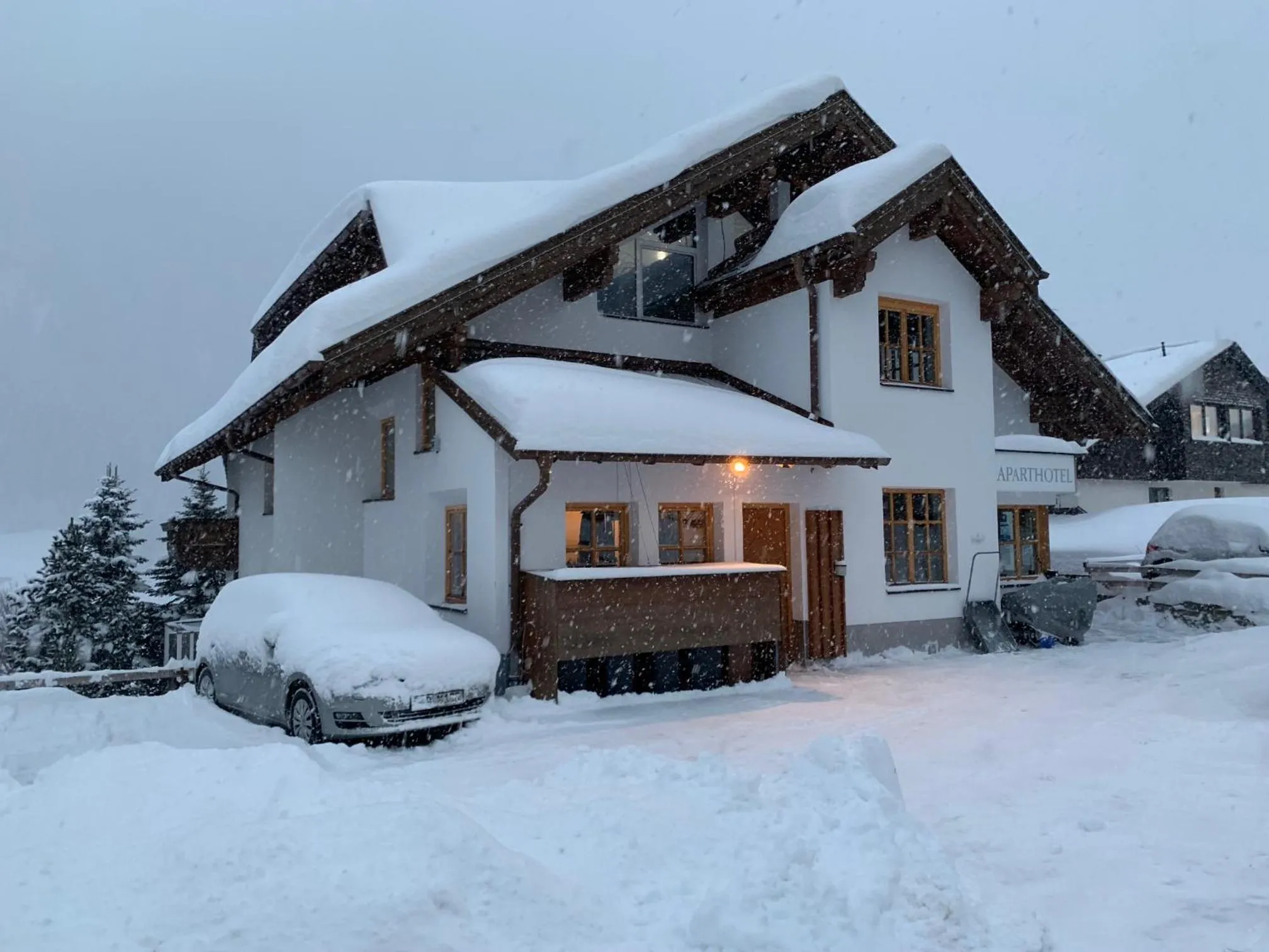 Property building in Aparthotel Alpin Life