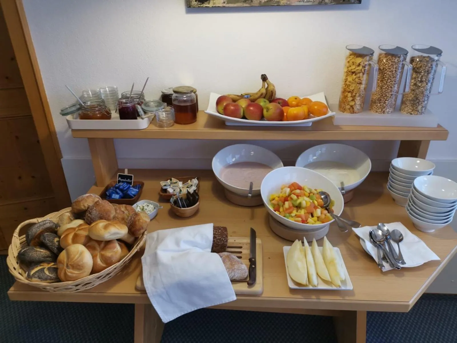 Breakfast in Aparthotel Alpin Life