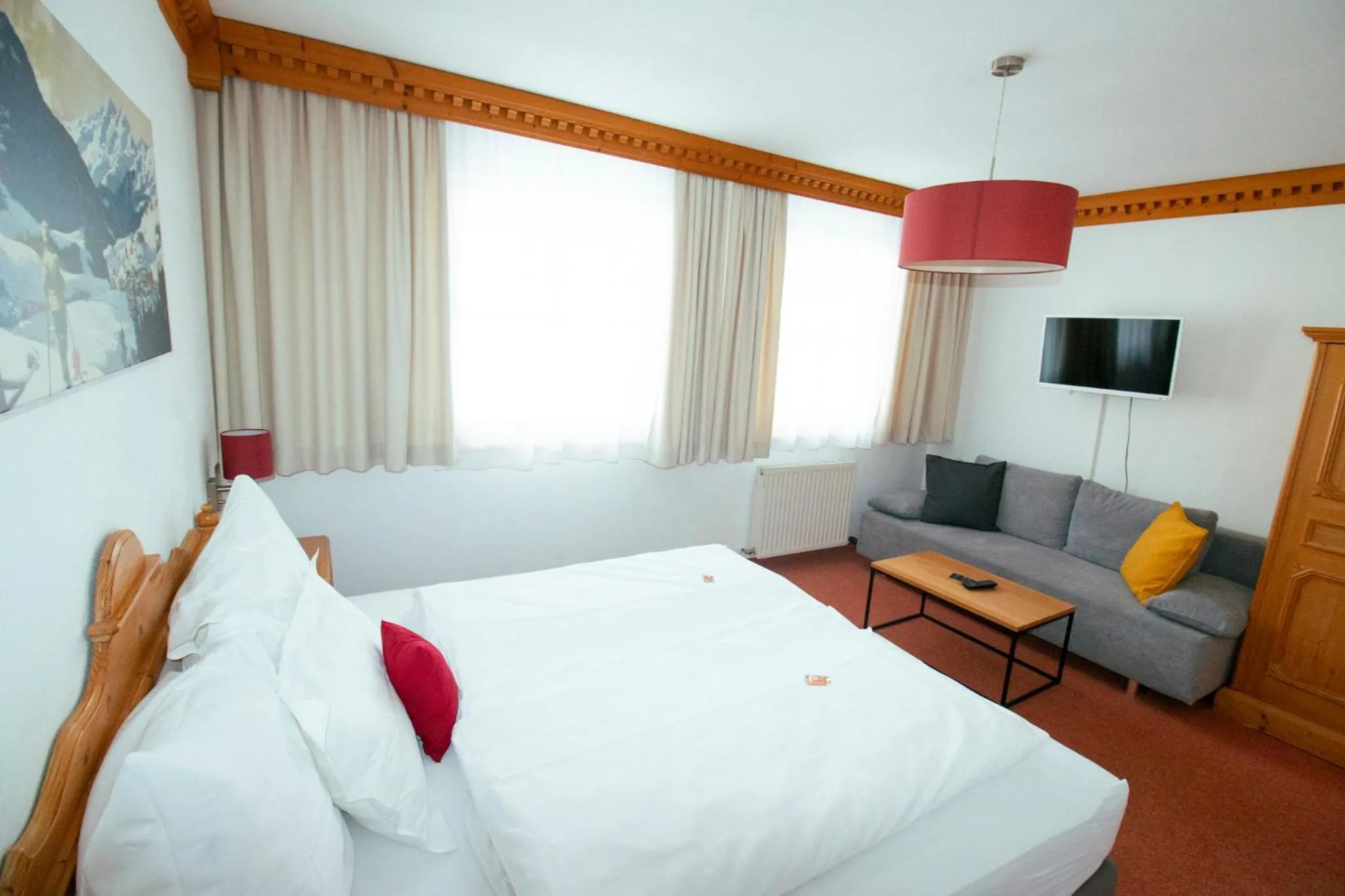 Bed in Aparthotel Alpin Life