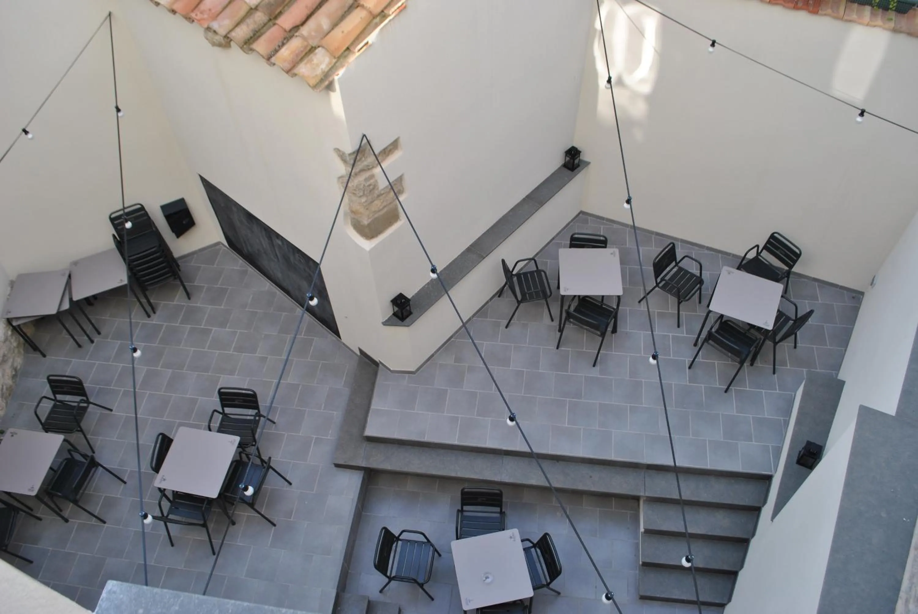 Patio in Hostal Universitat