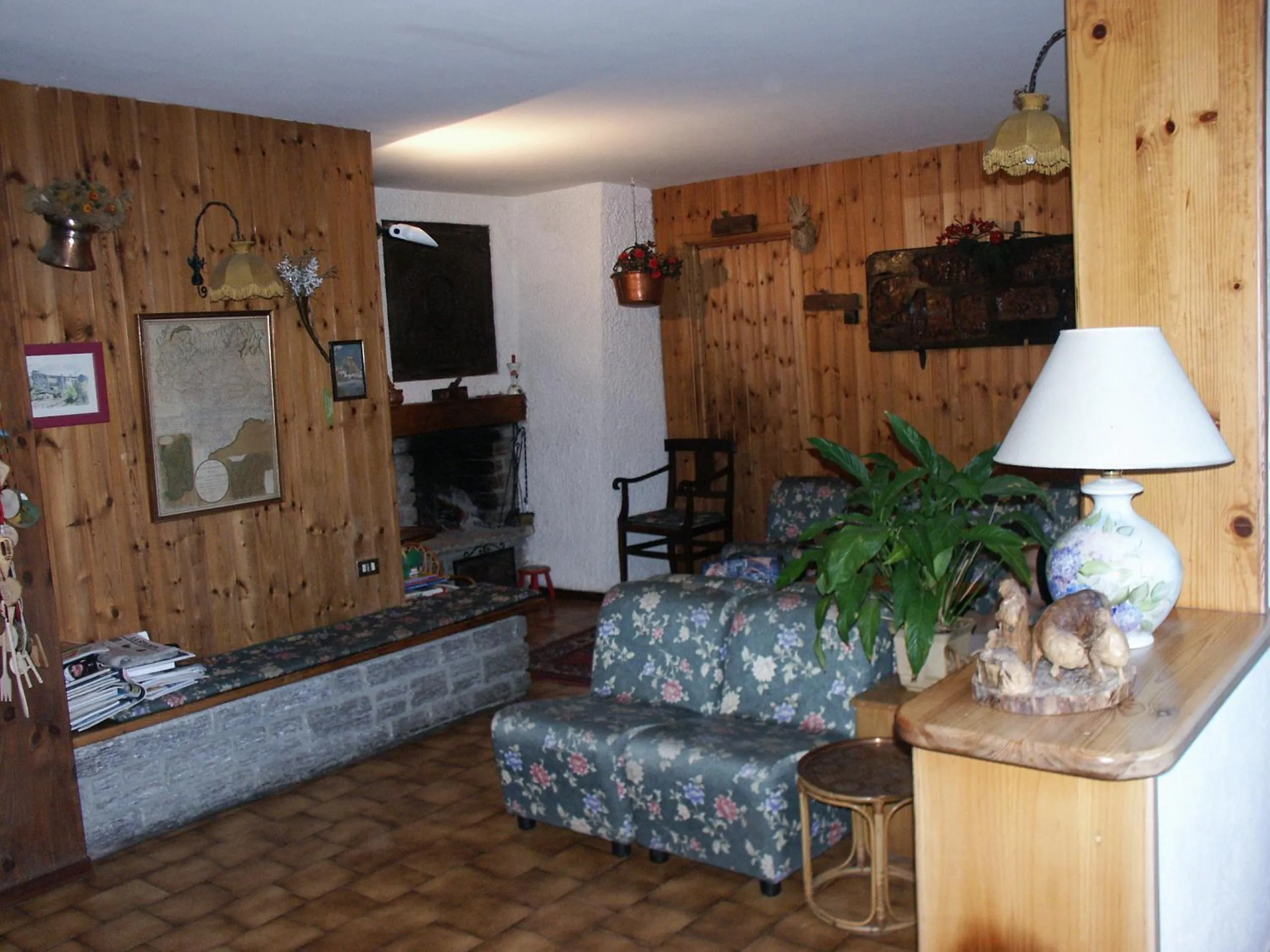 Decorative detail in Hotel Le Verger