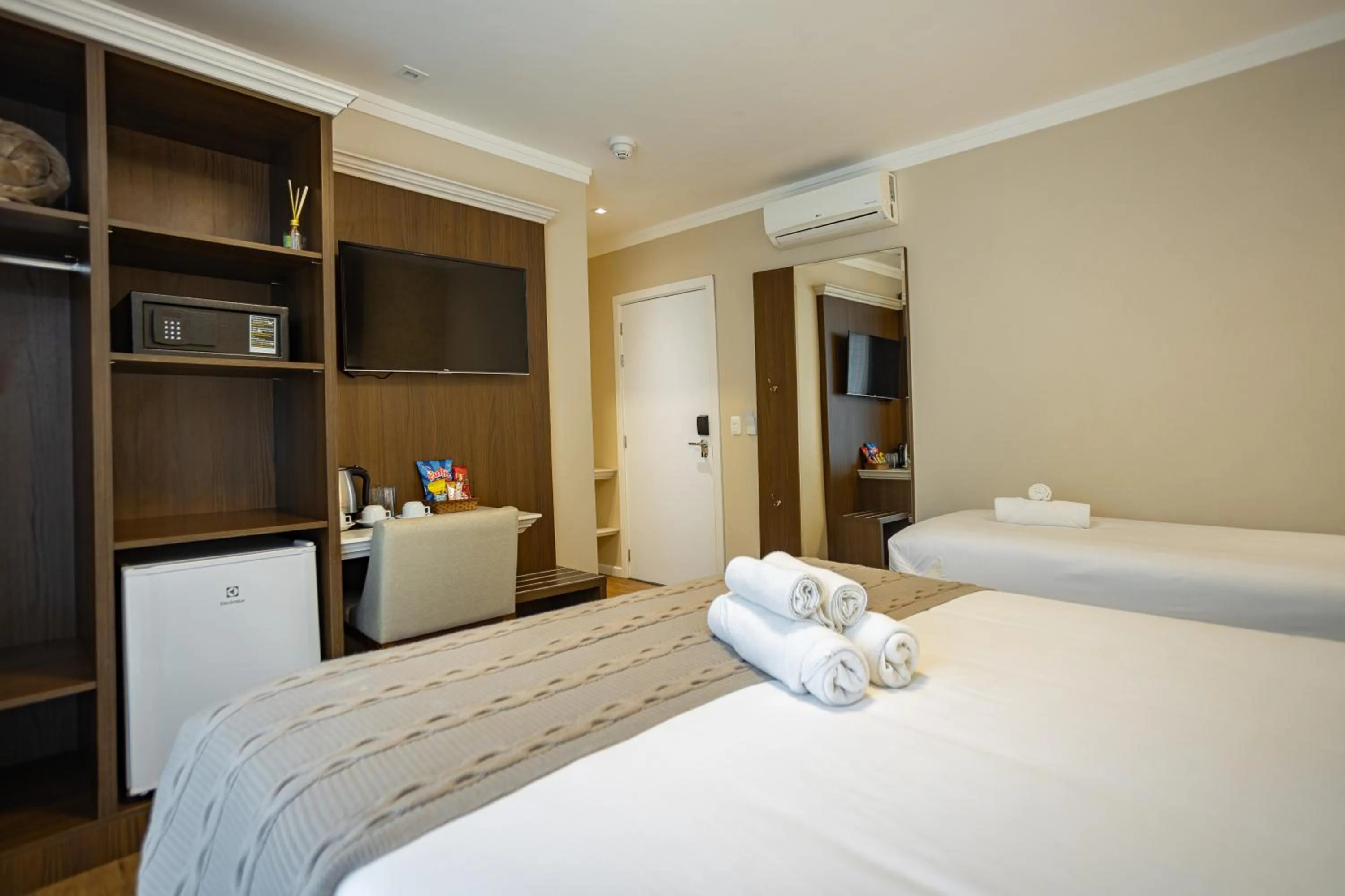 Bed in Hotel Jardins da Colina