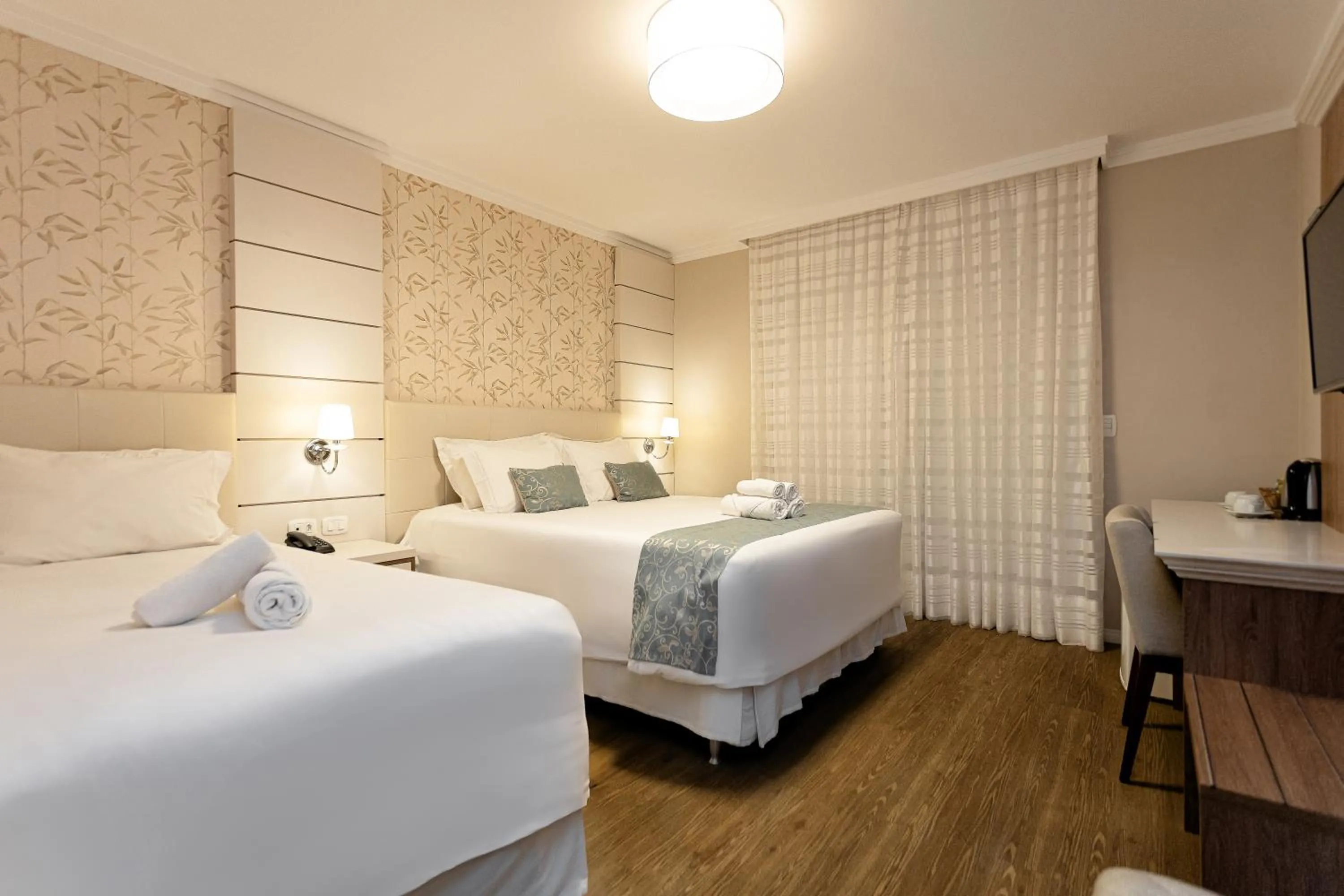 Bed in Hotel Jardins da Colina