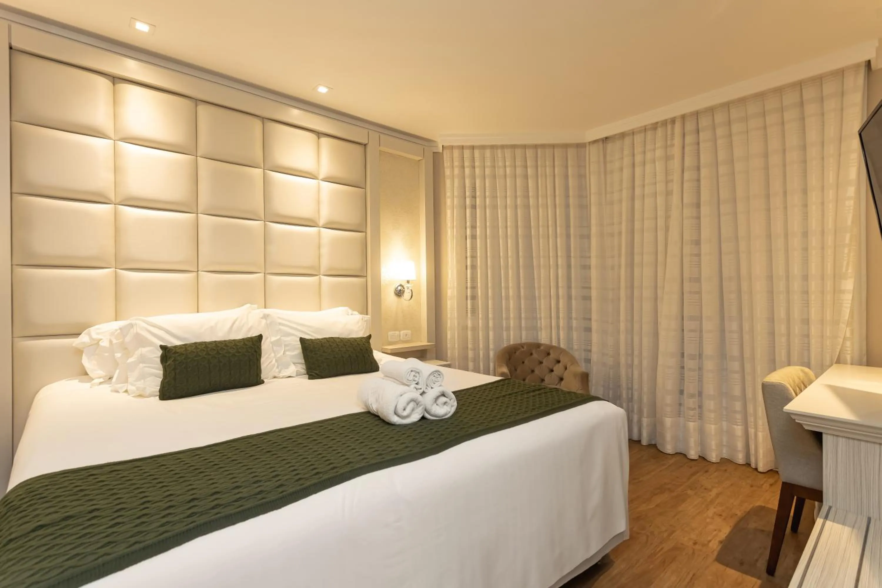 Bed in Hotel Jardins da Colina