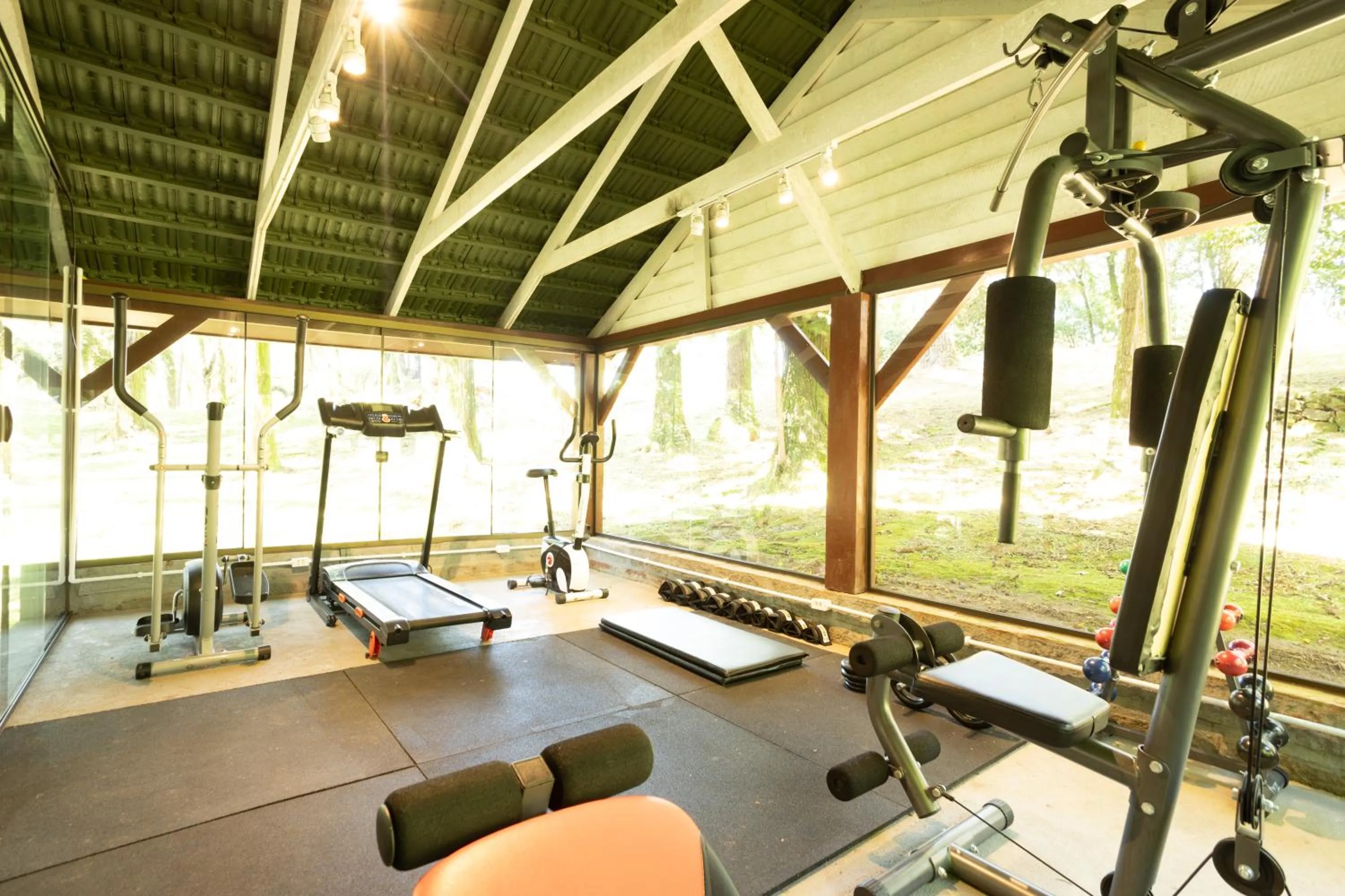 Fitness centre/facilities in Hotel Jardins da Colina
