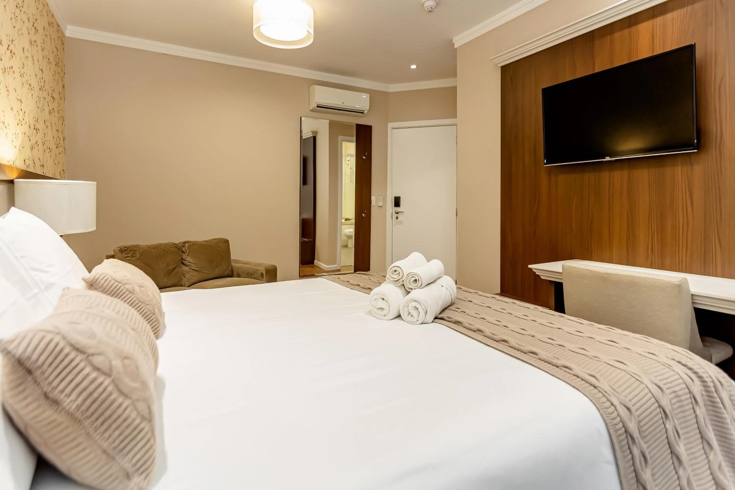 Bed in Hotel Jardins da Colina