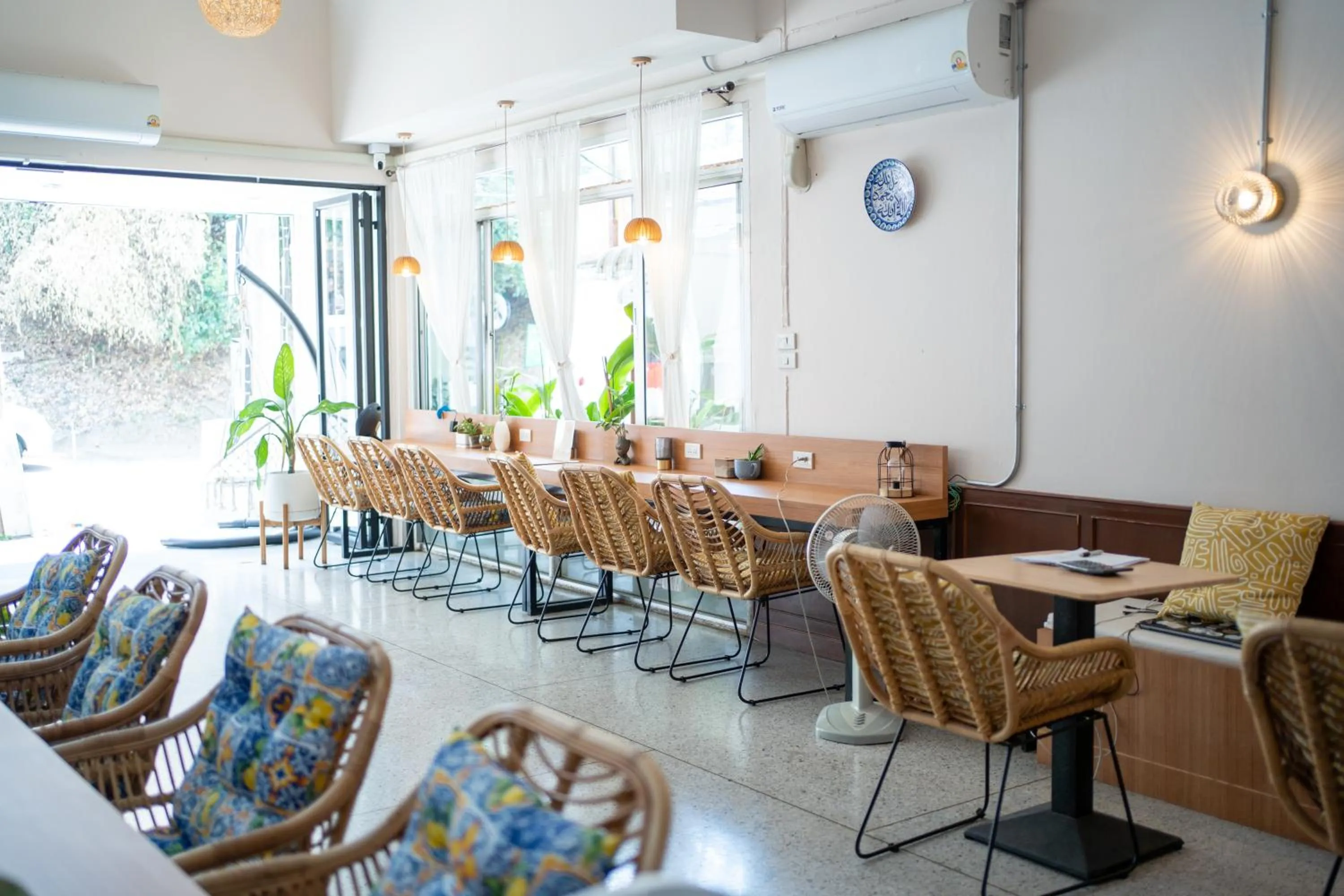 Seating area in Marhaba House