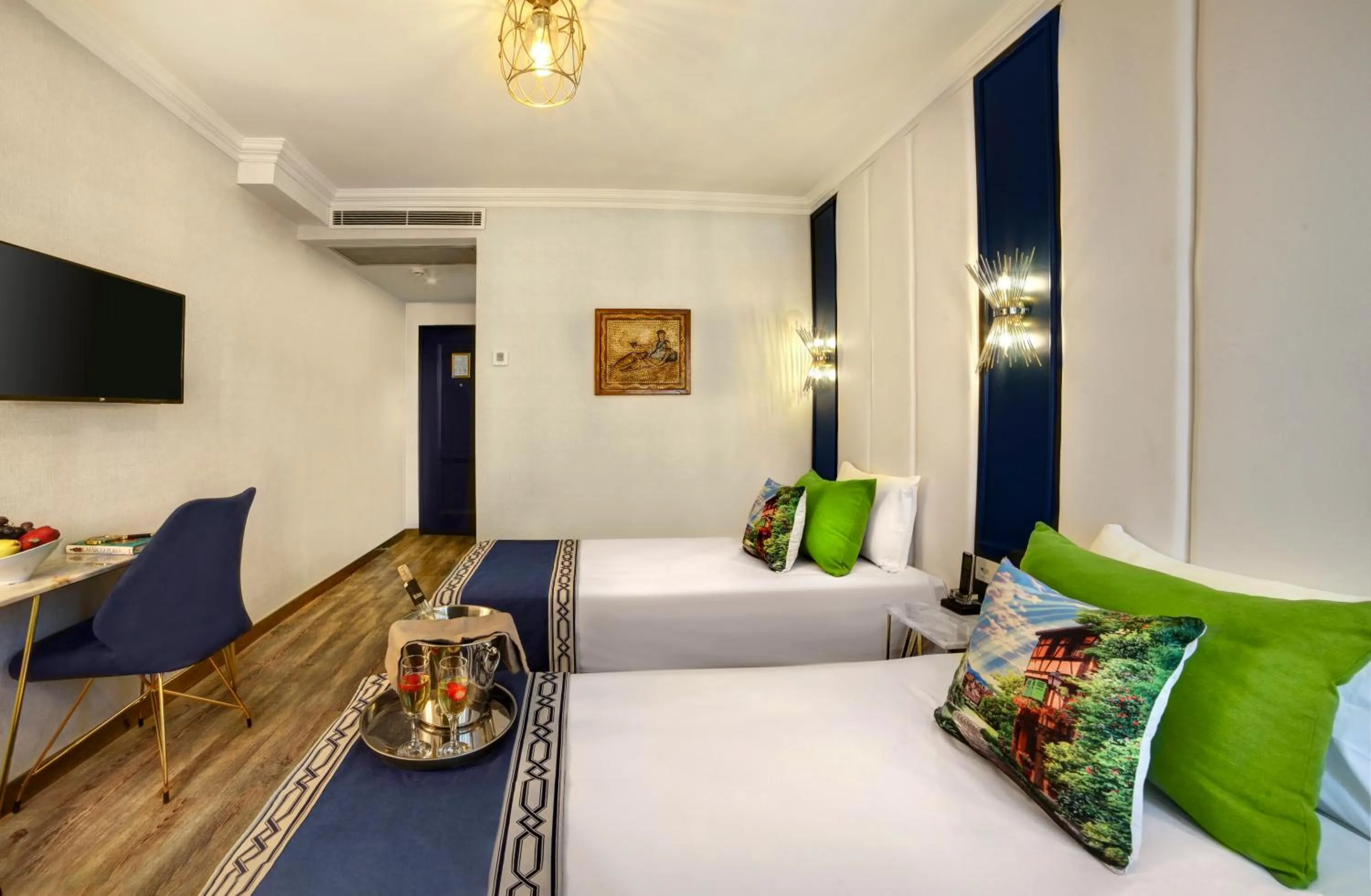 Bed in Hotel Ephesus Istanbul