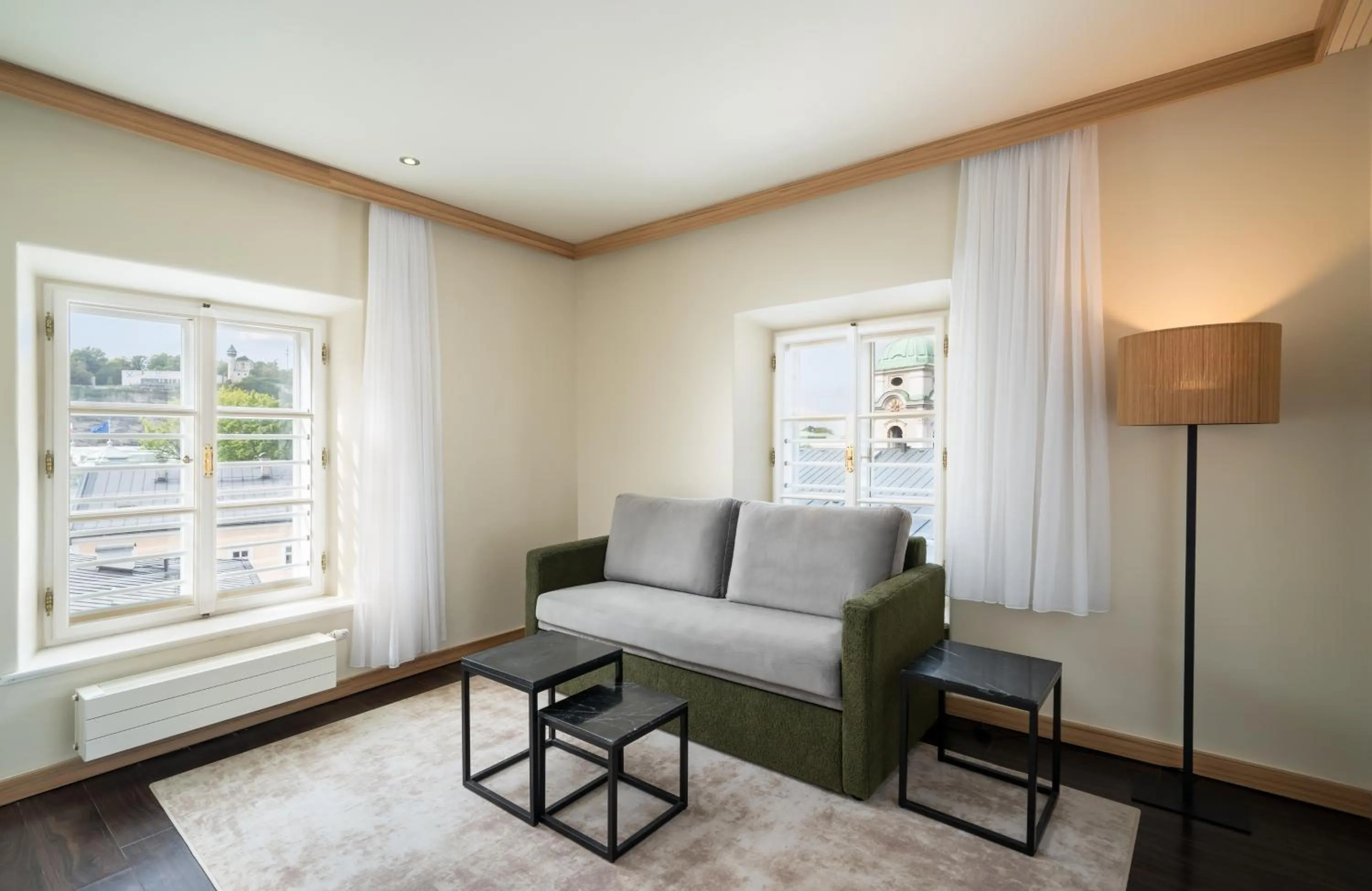 Living room in Leonardo Boutique Hotel Salzburg Gablerbräu