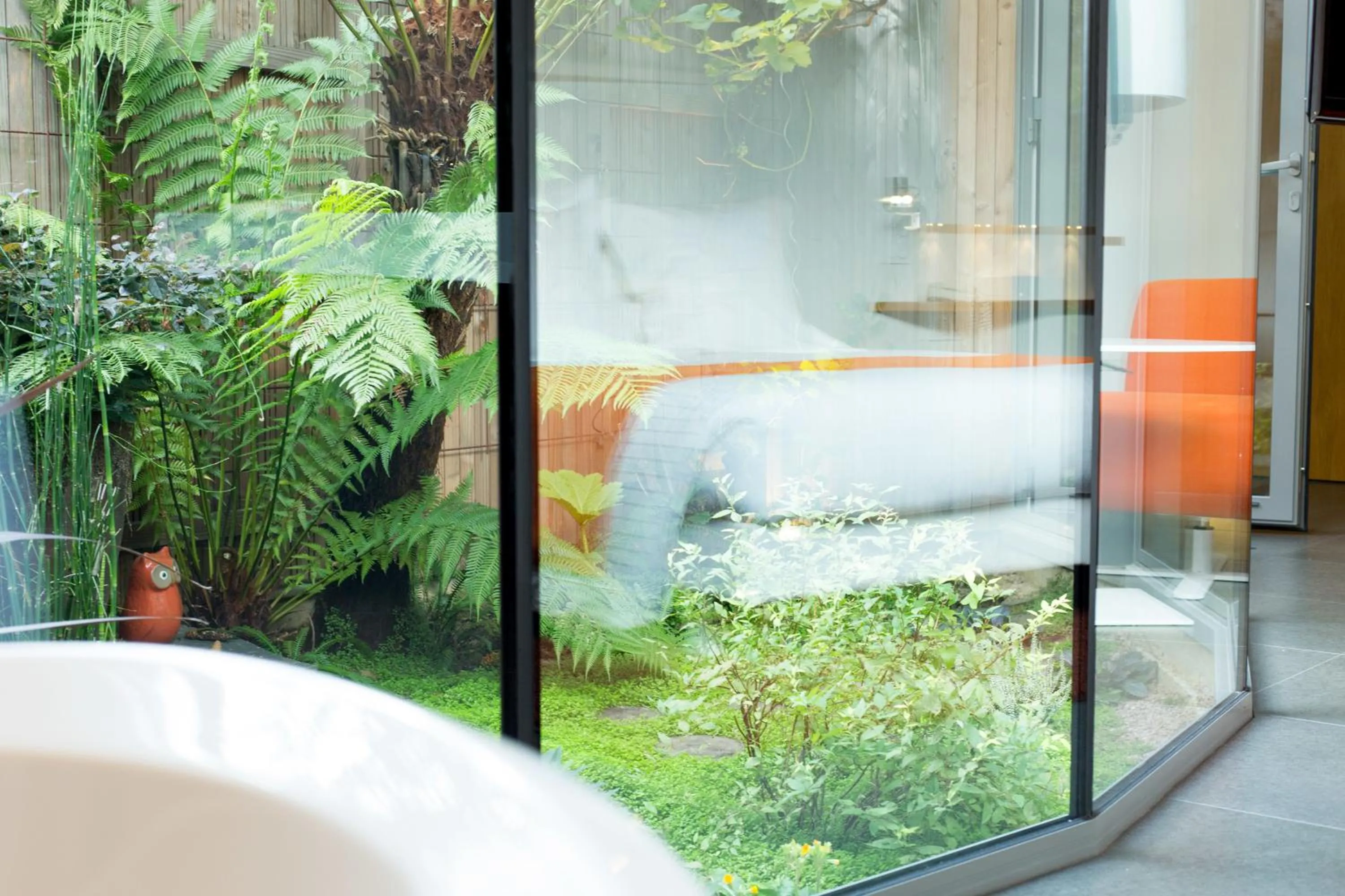 Garden view in MAISON KERVARREC - Rennes - Saint-Grégoire