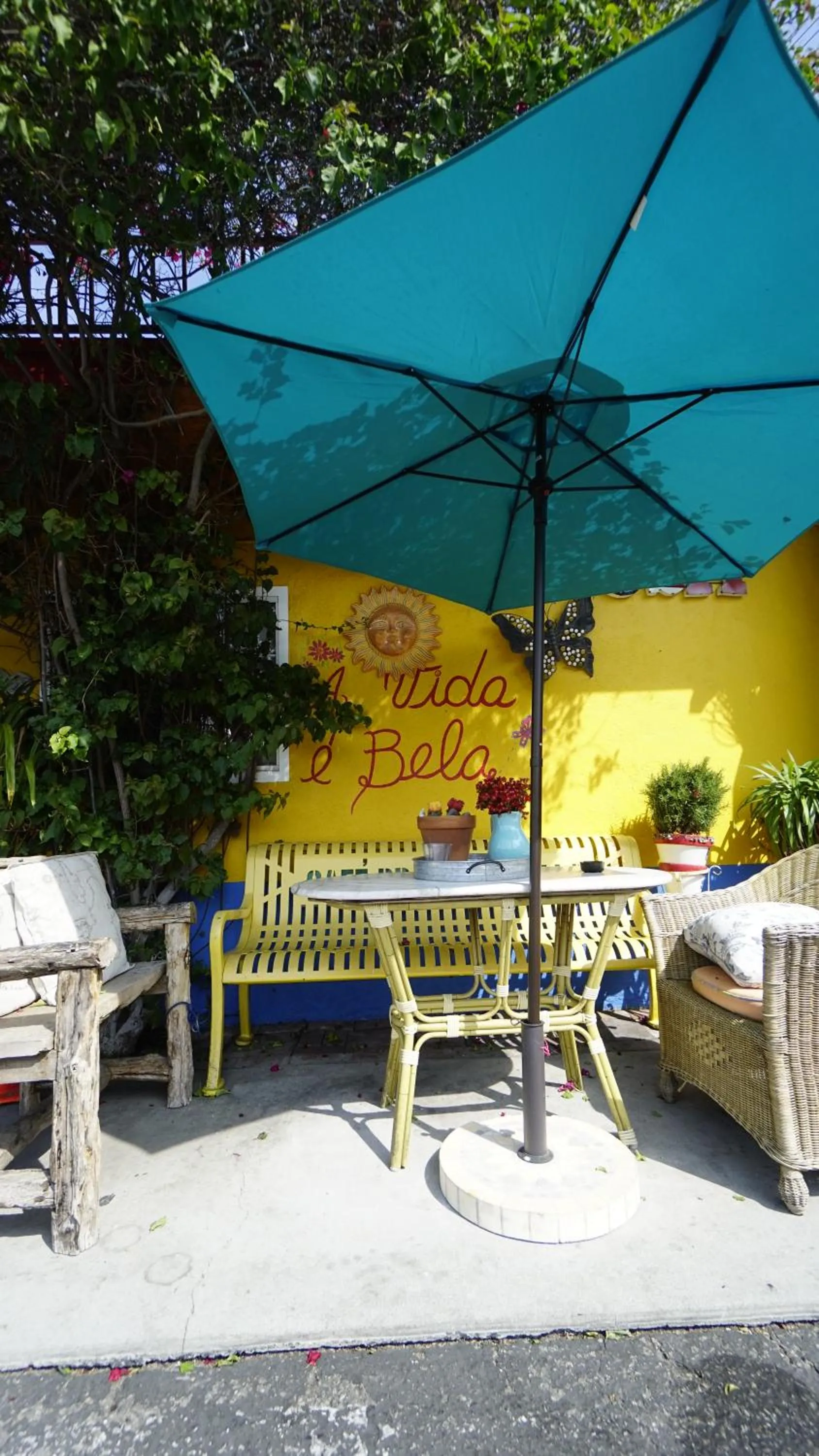 Patio in Villa Brasil Motel