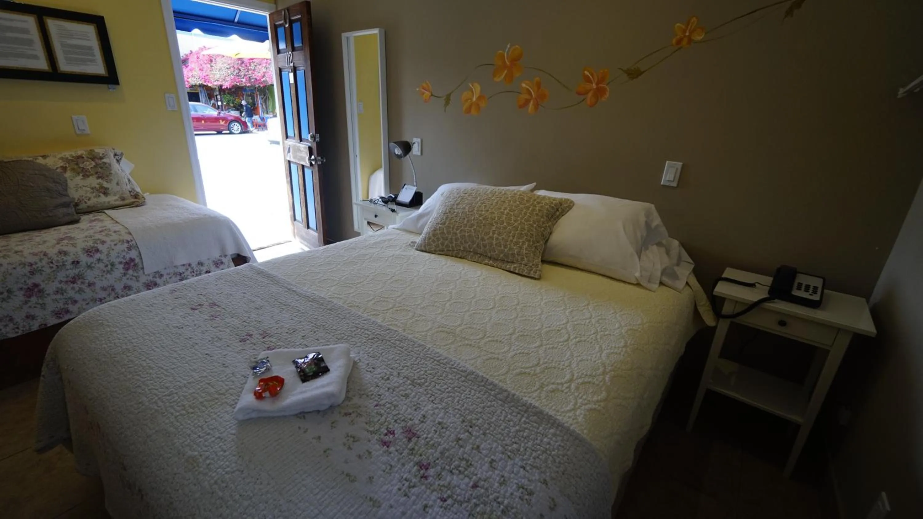 Bed in Villa Brasil Motel
