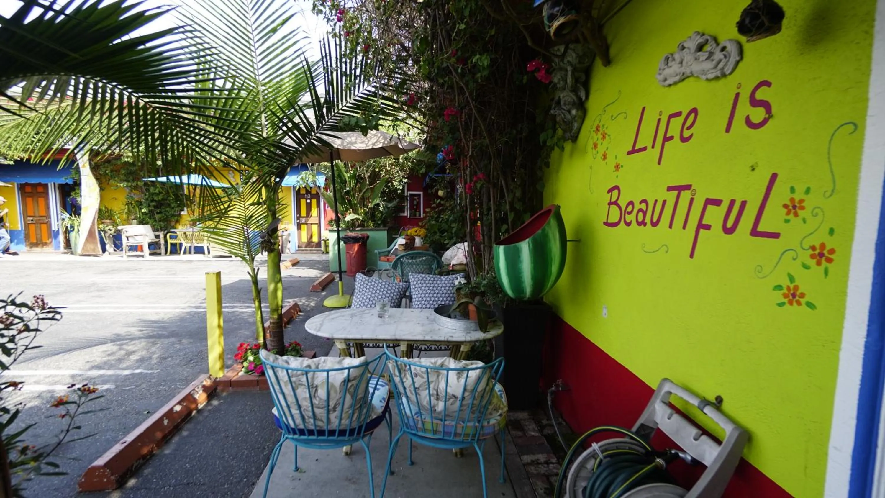 Patio in Villa Brasil Motel