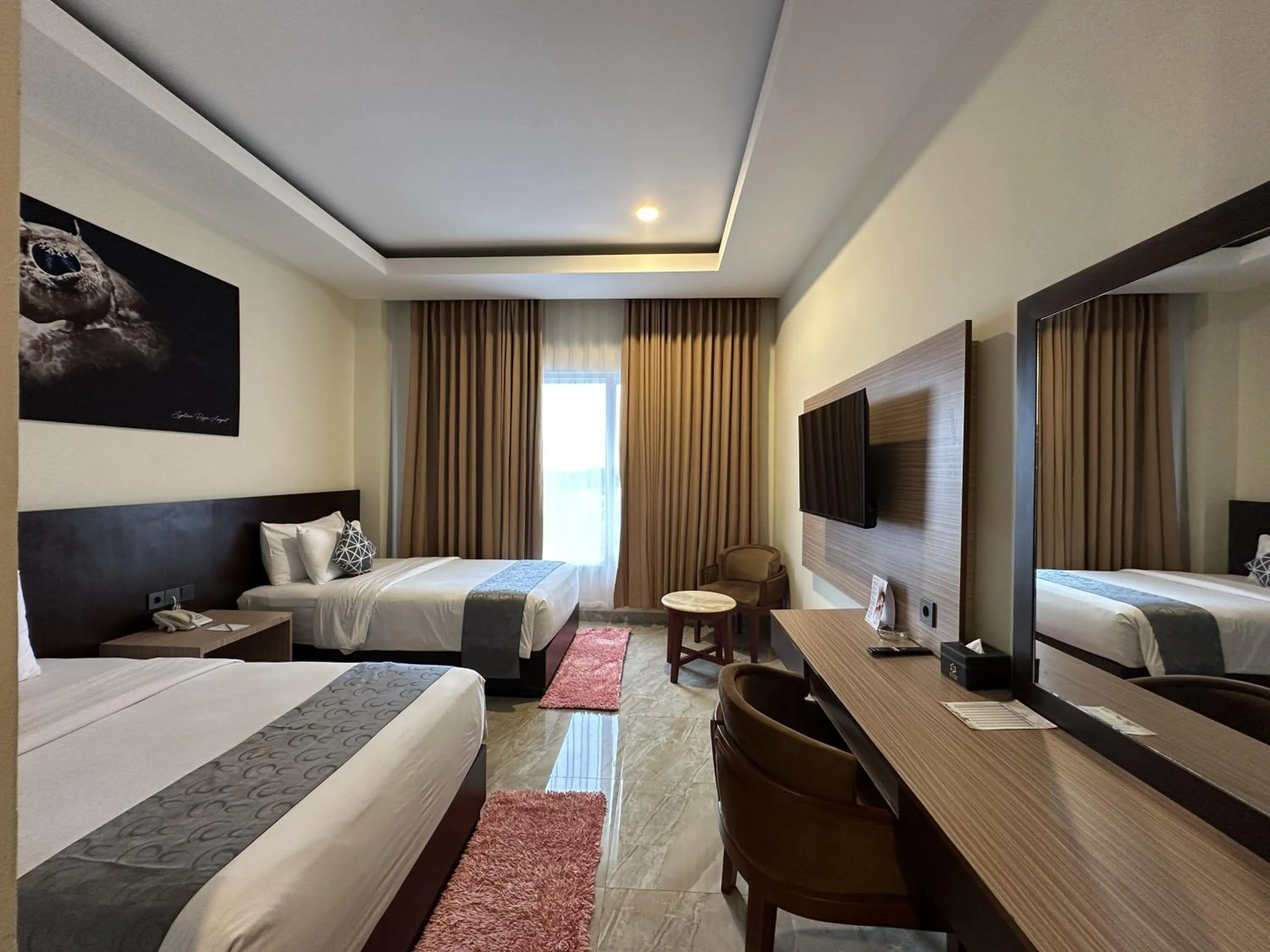 Bed in Vega Prime Hotel & Convention