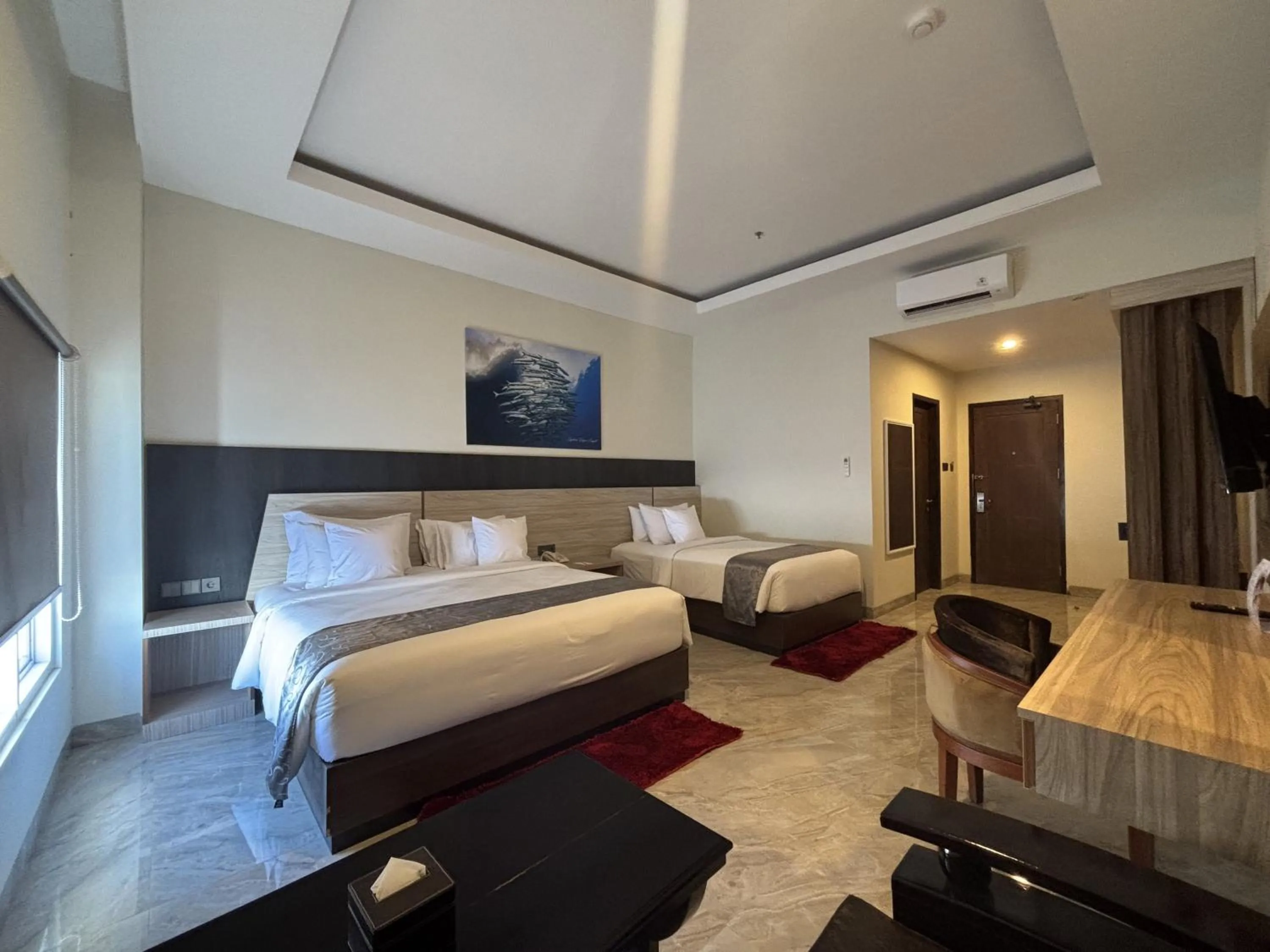 Bed in Vega Prime Hotel & Convention