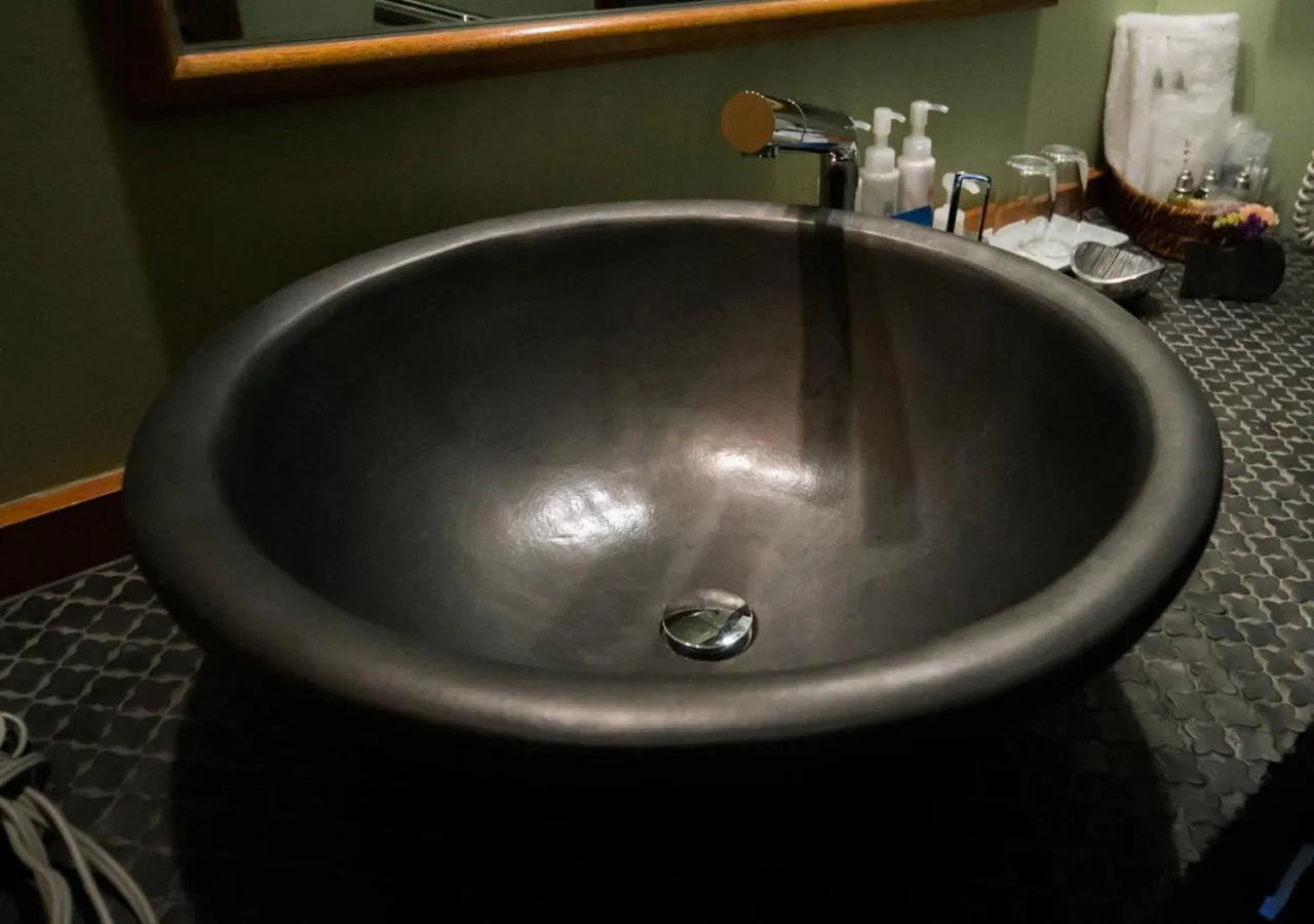 Bathroom in CHAHARU Hanare Dogo Yumekura