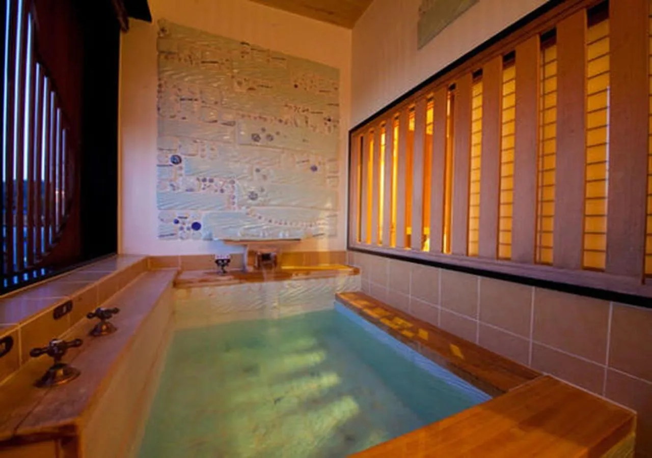 Bathroom in CHAHARU Hanare Dogo Yumekura