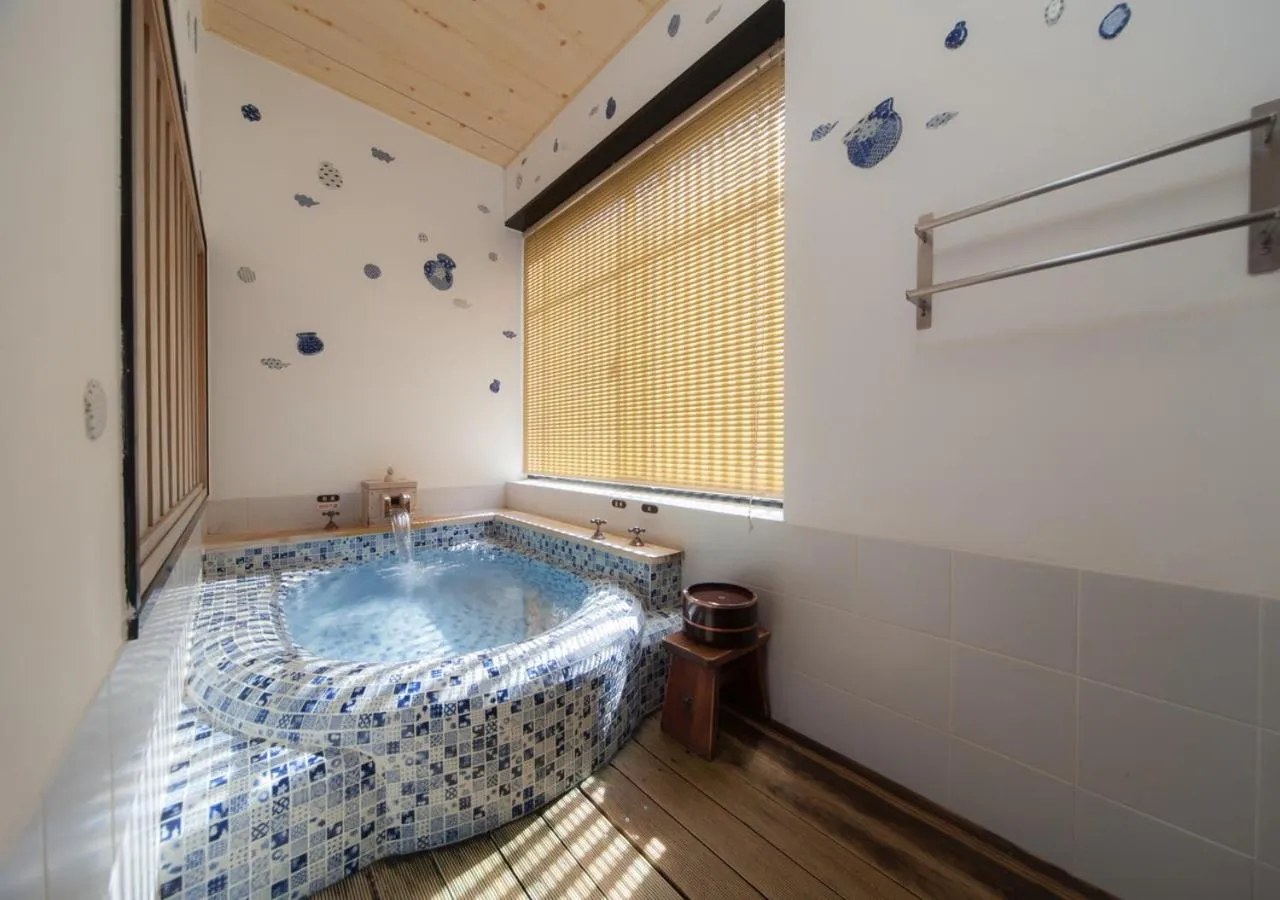 Bathroom in CHAHARU Hanare Dogo Yumekura