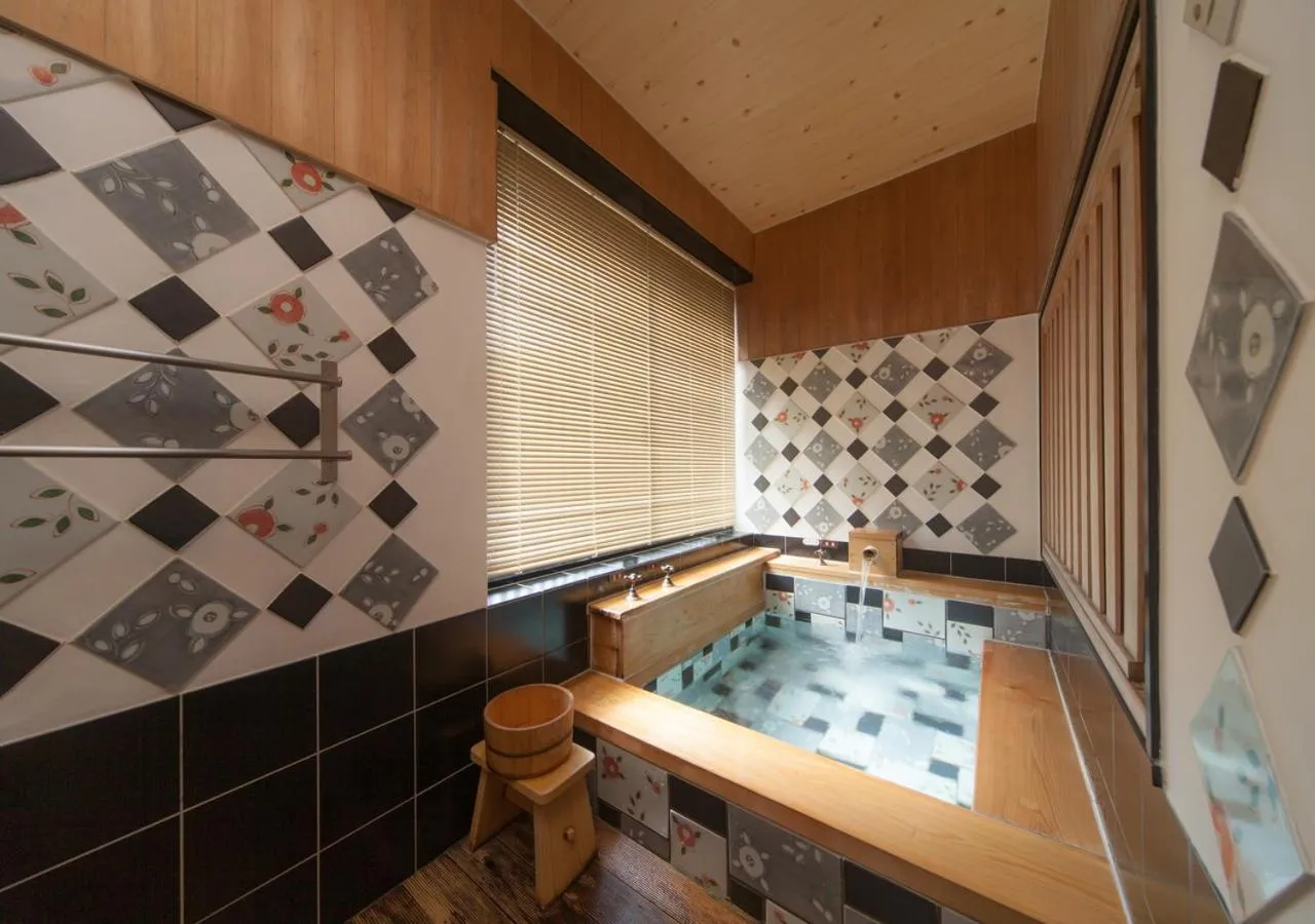 Bathroom in CHAHARU Hanare Dogo Yumekura