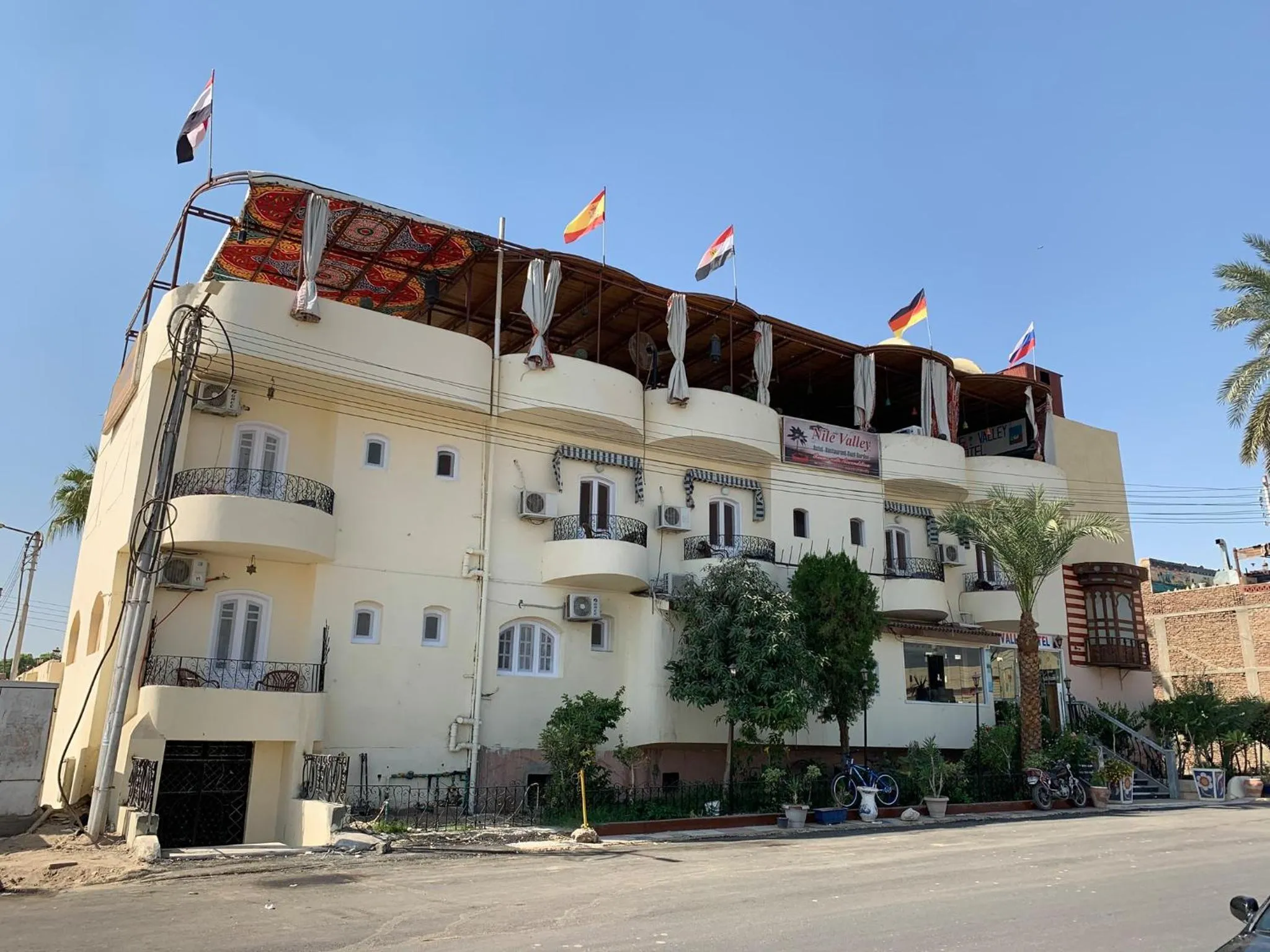 Property building in Nile Valley Hotel