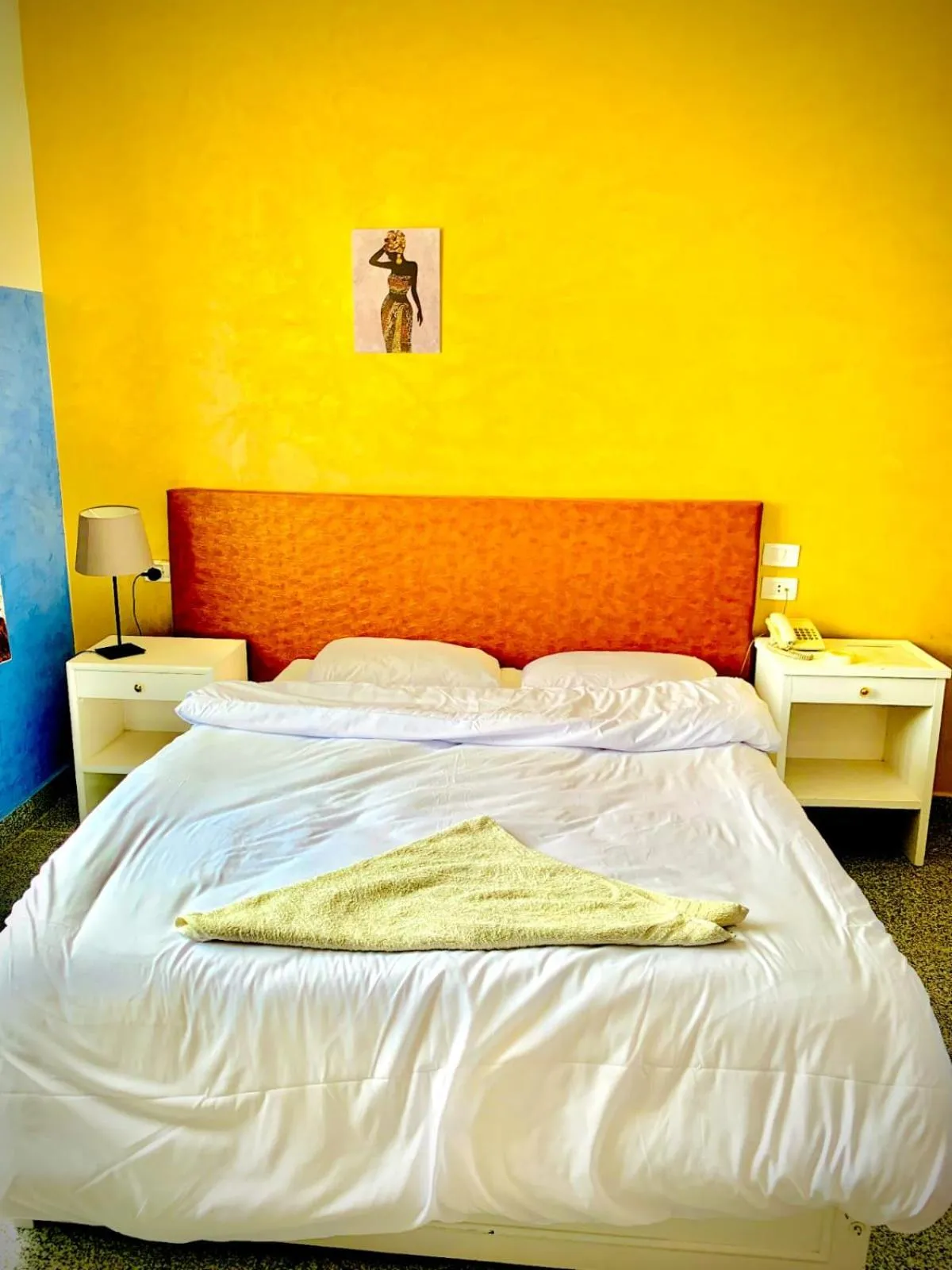 Bed in Nile Valley Hotel