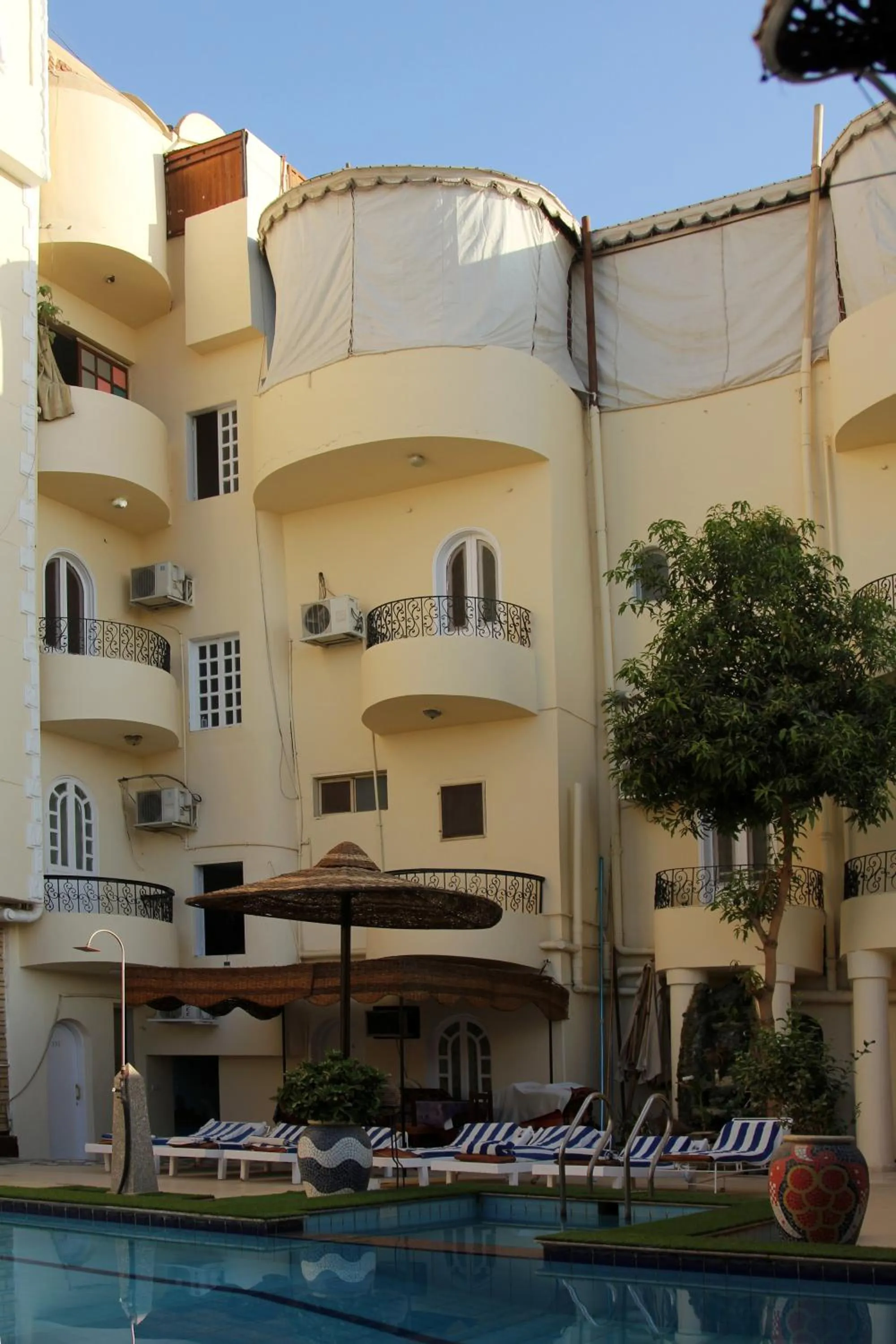 Property building in Nile Valley Hotel