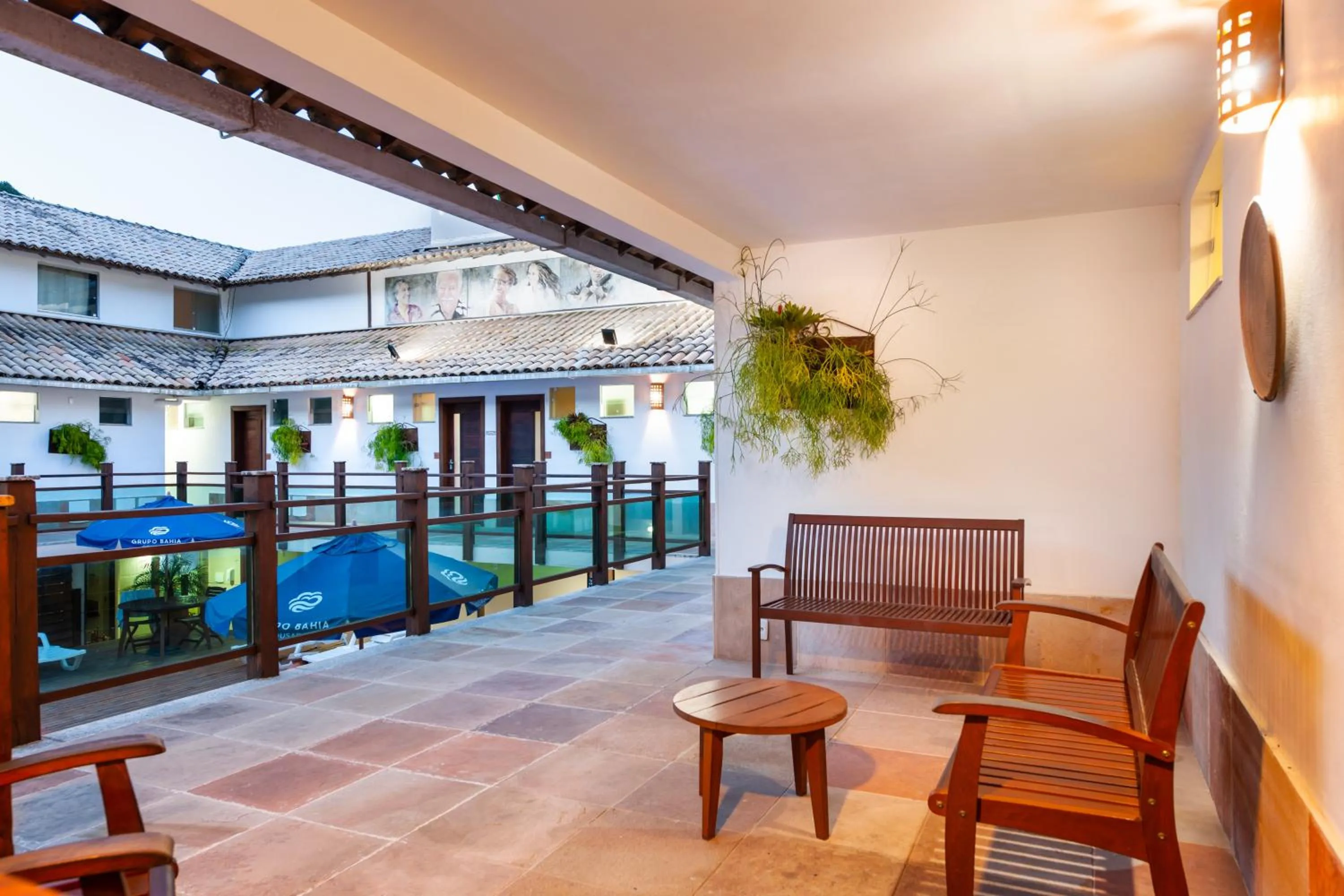 Patio in Pousada Bahia 10