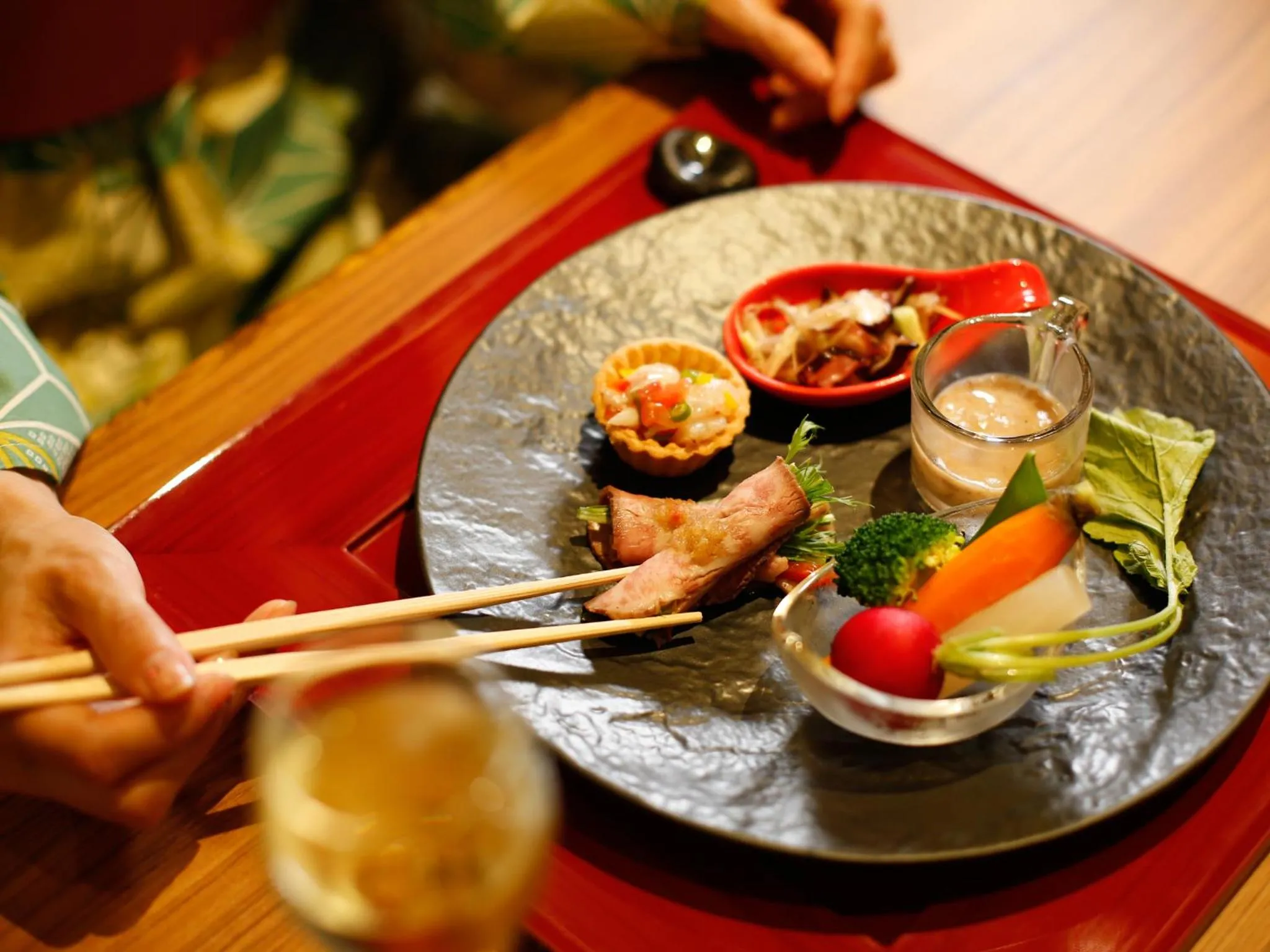 Food close-up in Minato Koyado Awajishima