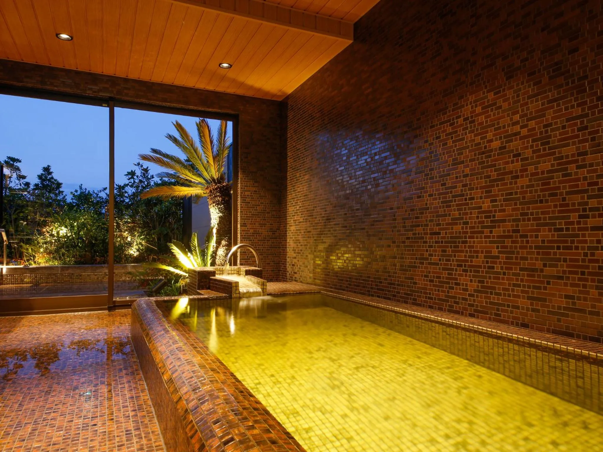 Hot Spring Bath in Minato Koyado Awajishima