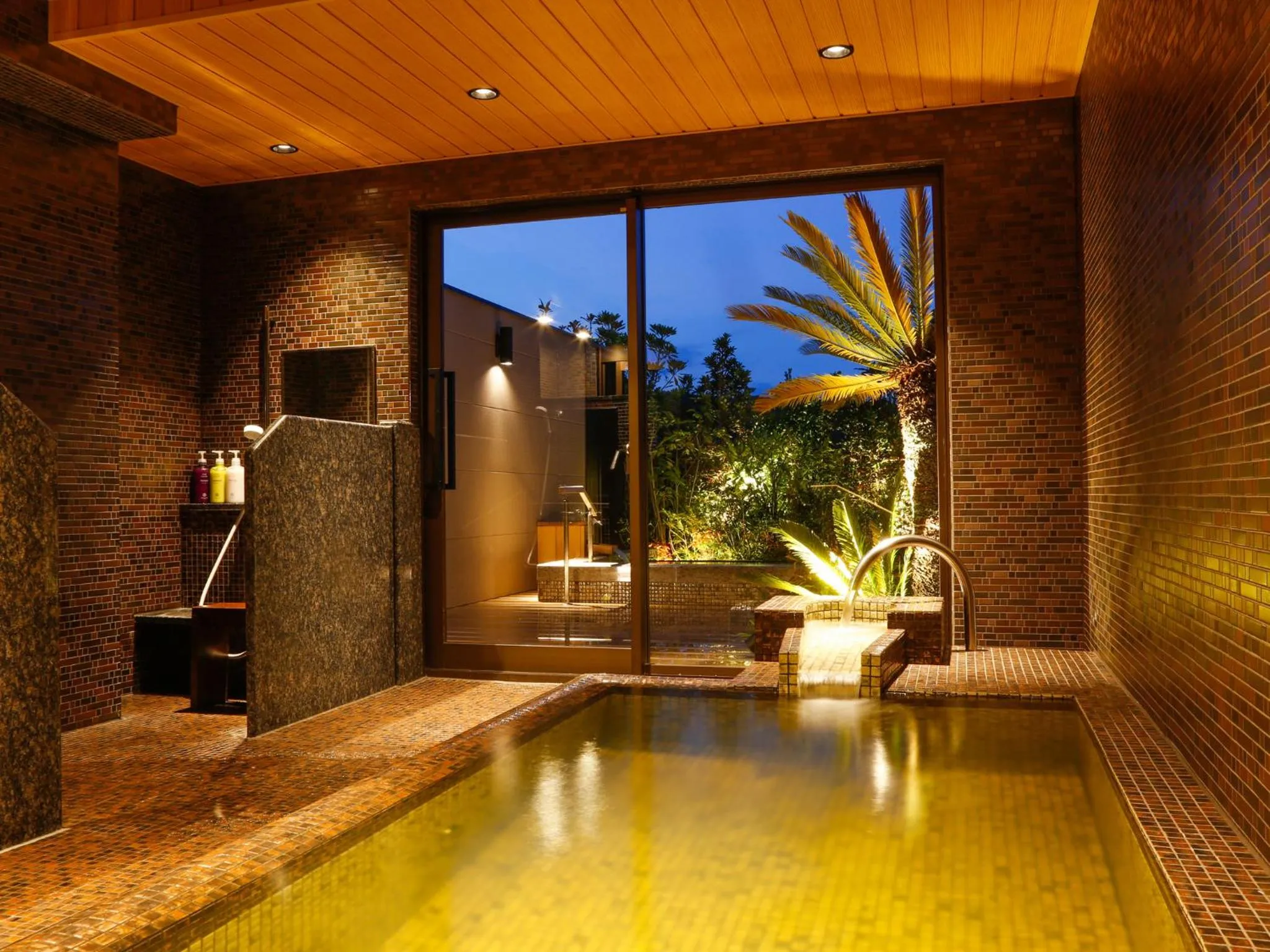 Hot Spring Bath in Minato Koyado Awajishima