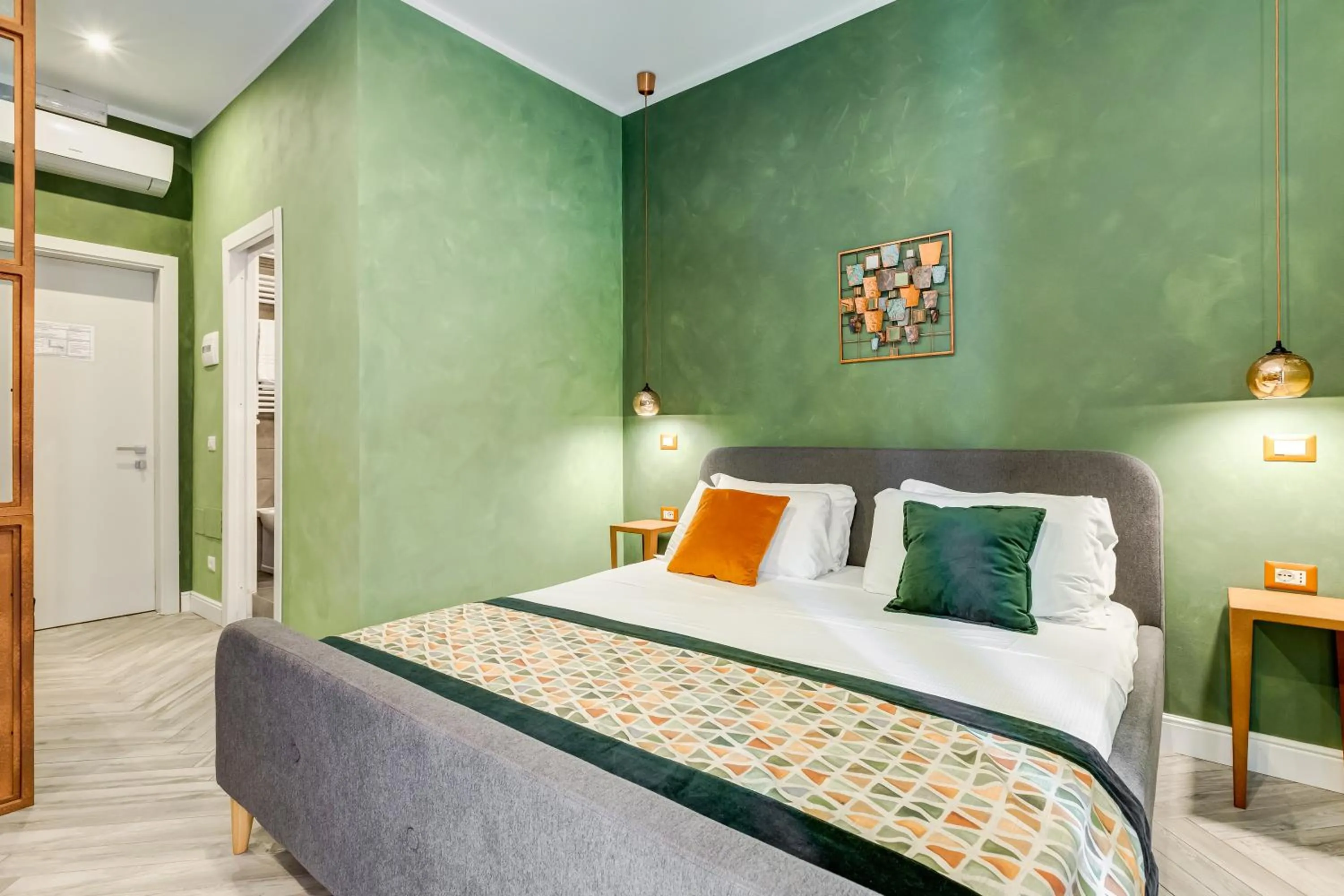 Bed in Ripetta Natural Suites