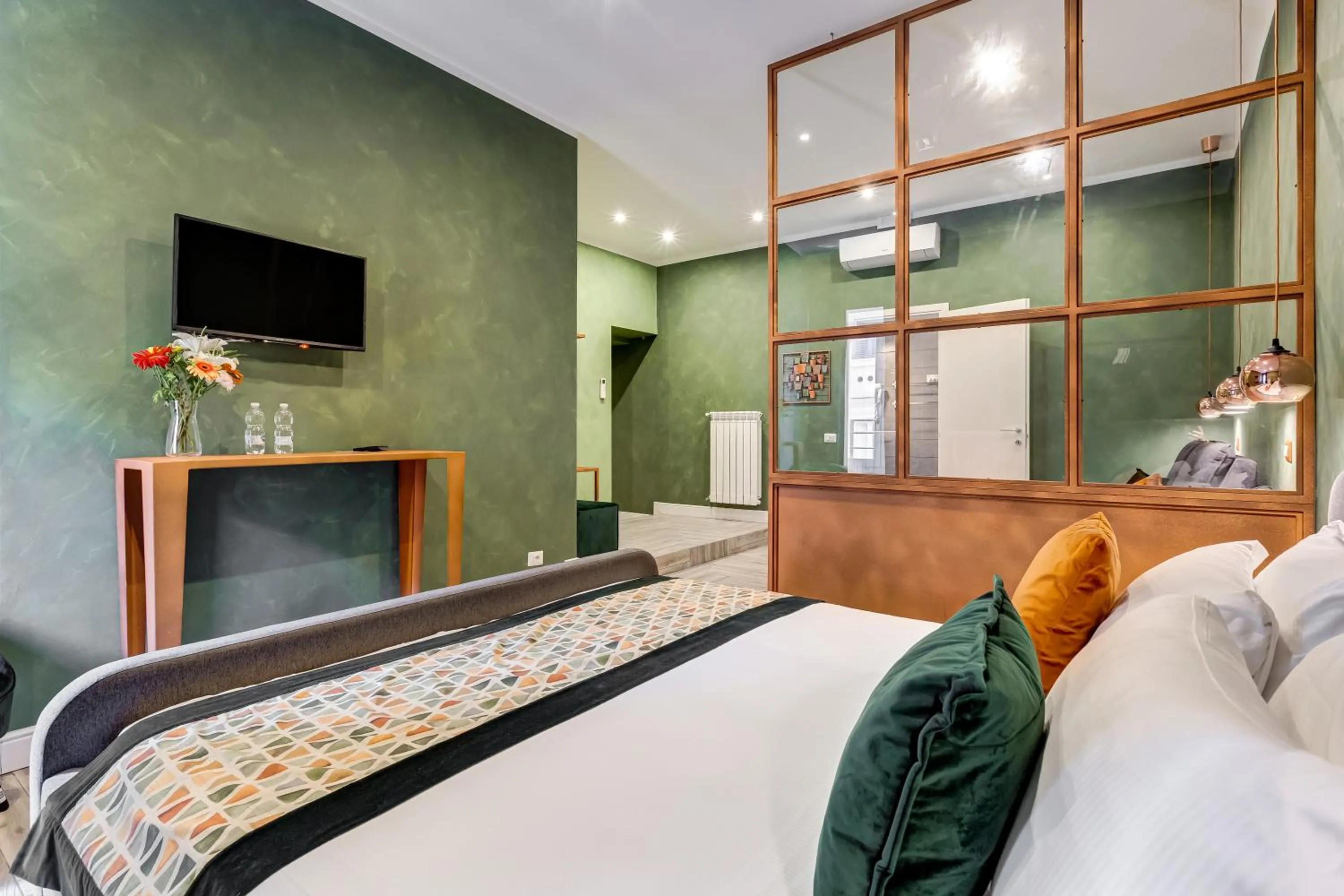 Bed in Ripetta Natural Suites