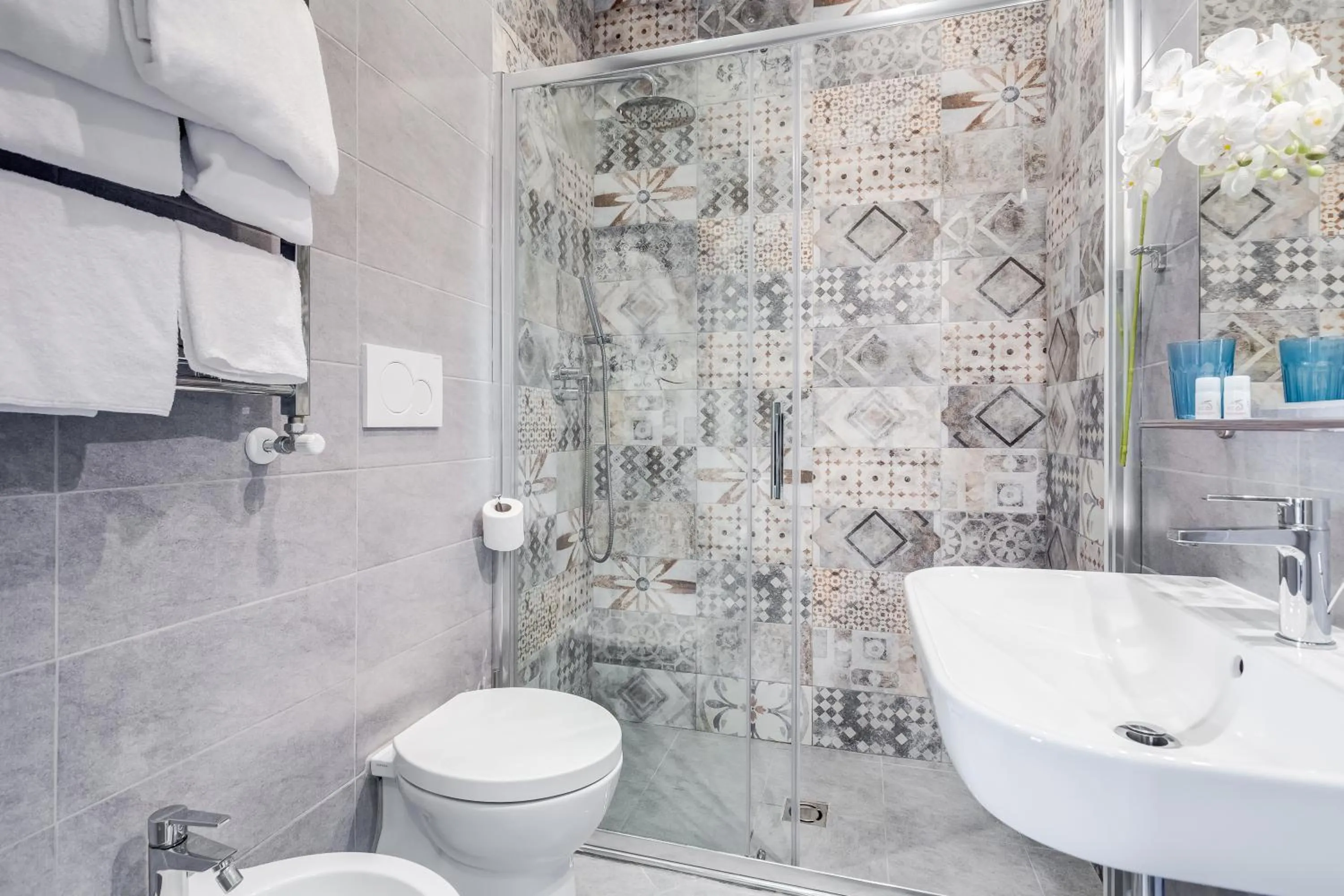 Bathroom in Ripetta Natural Suites