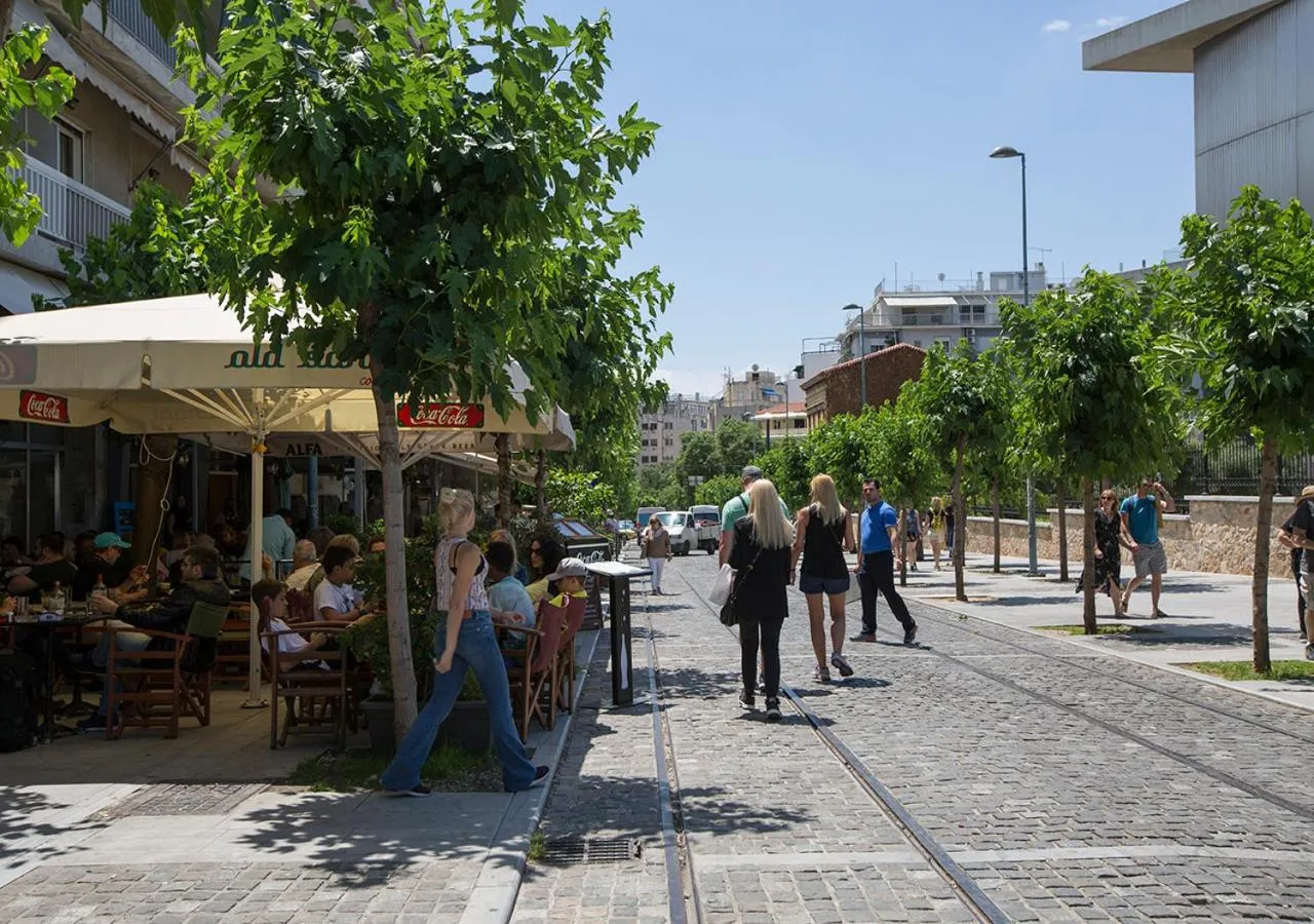 Neighbourhood in Attractive Flat near the Acropolis Museum & Metro Station by Athenian Homes