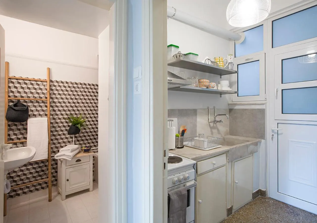 Bathroom in Attractive Flat near the Acropolis Museum & Metro Station by Athenian Homes