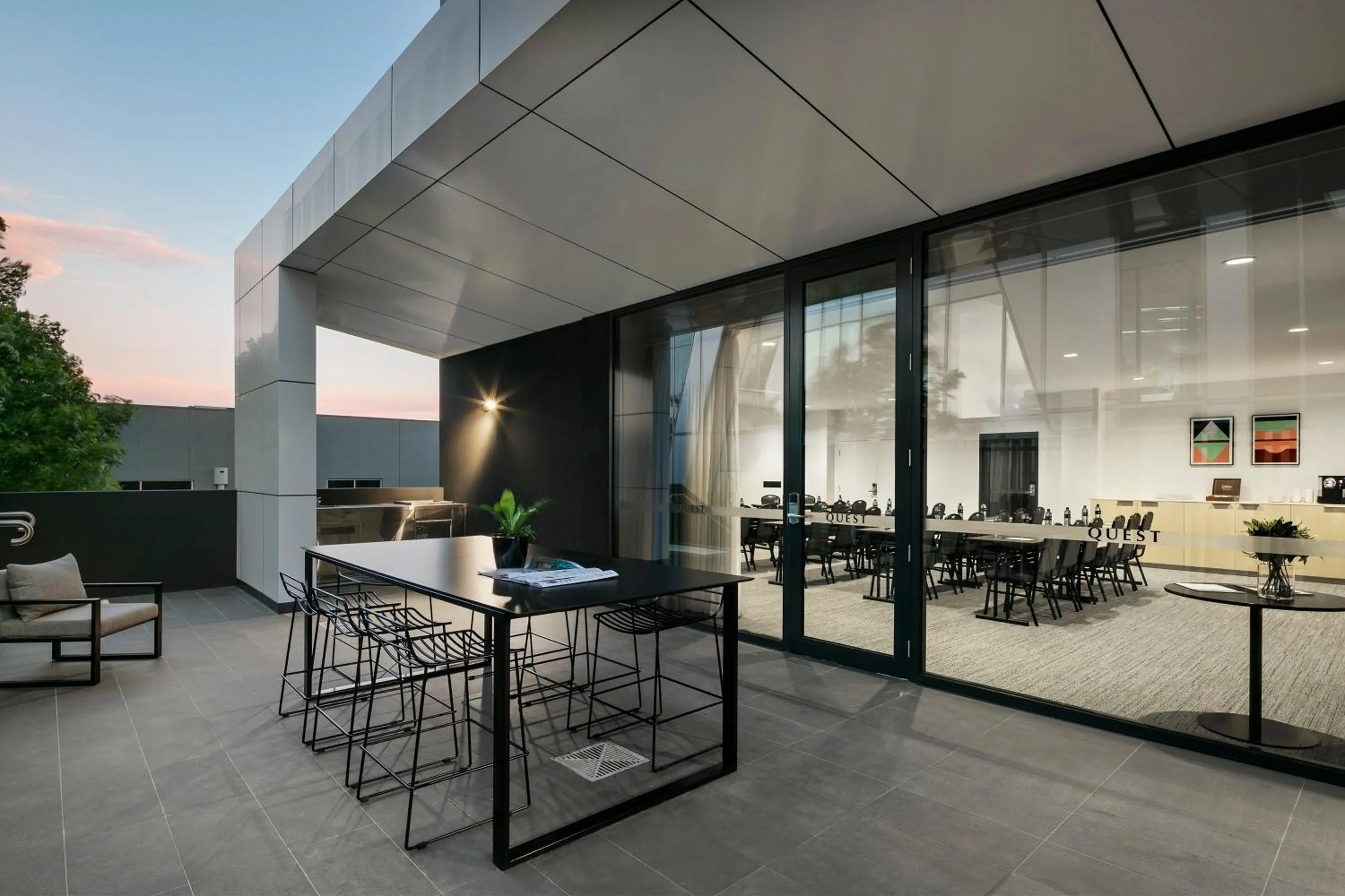 BBQ facilities in Quest Notting Hill