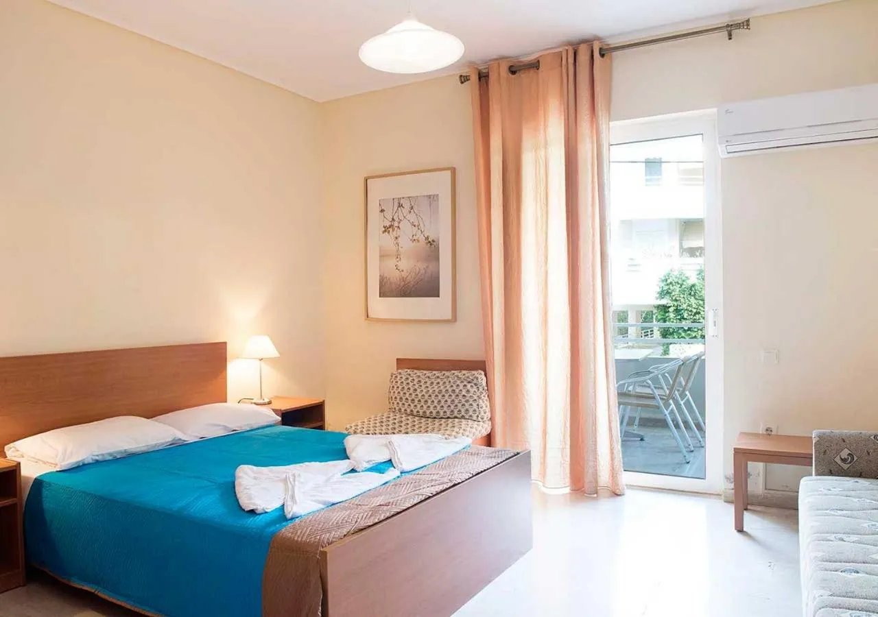 Bedroom, Bed in Stefanakis Hotel & Apartments