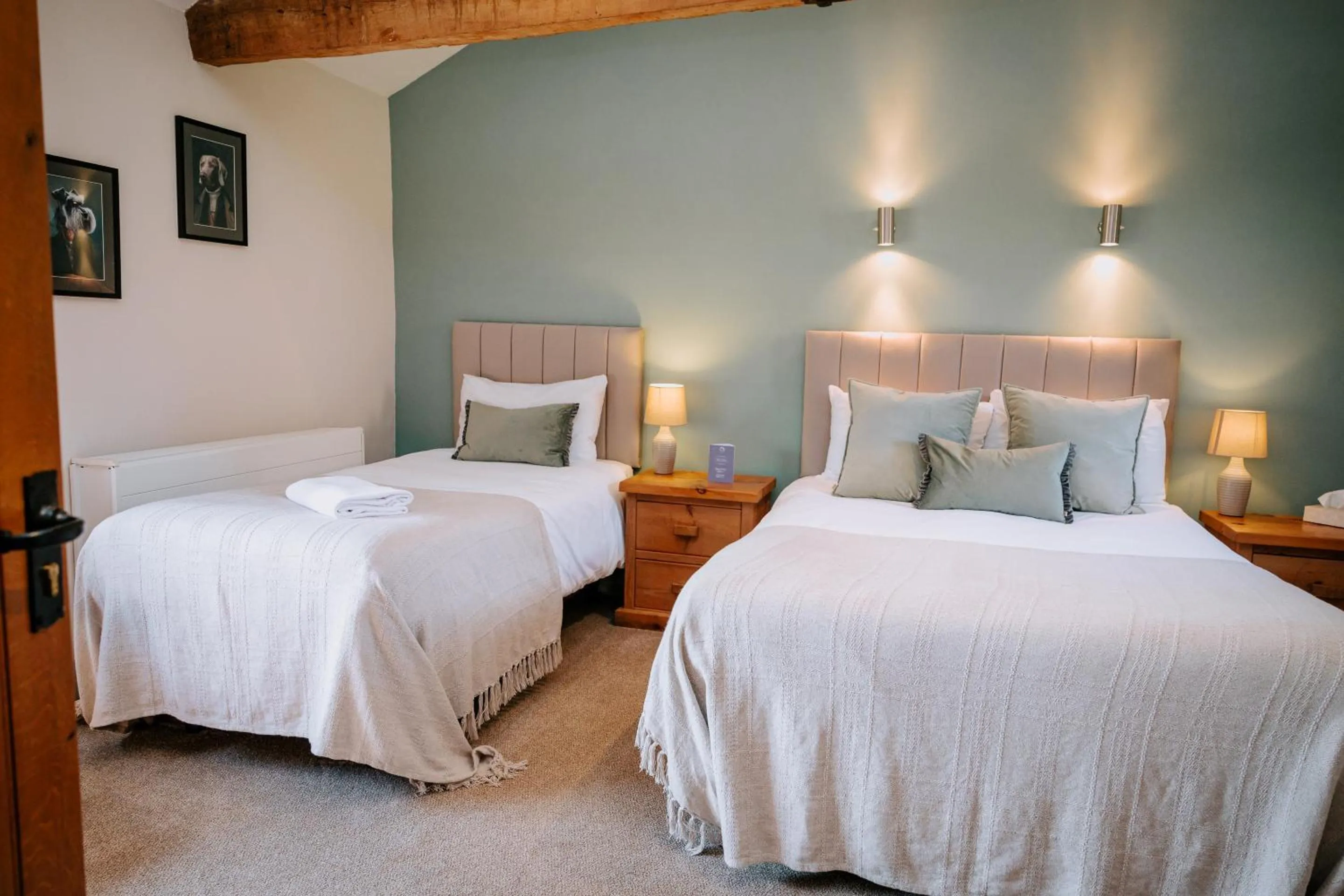 Bedroom in The Granary at Fawsley